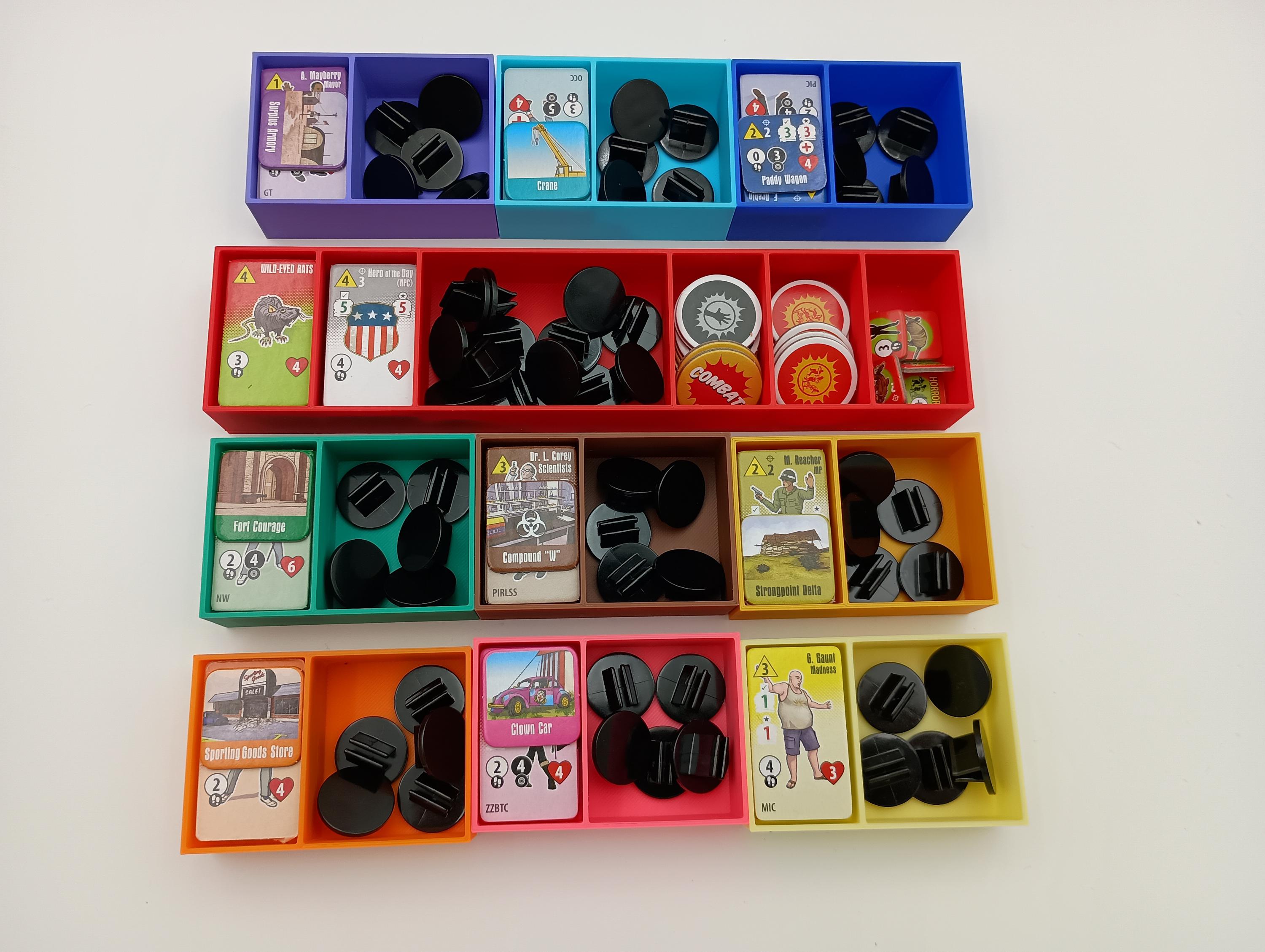 The Plum Island Horror & More of a Bad Thing Expansion Insert/Organizer