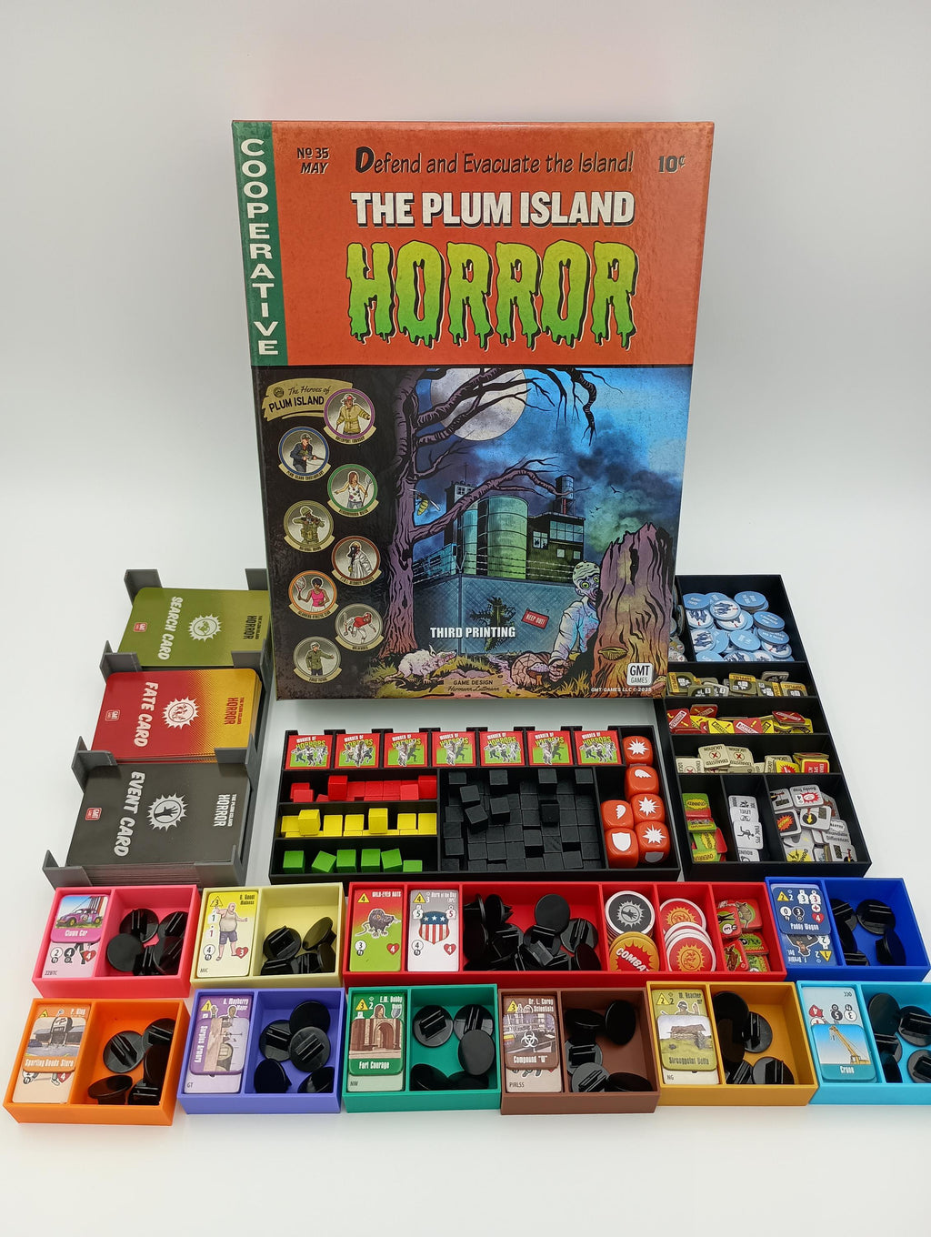 The Plum Island Horror & More of a Bad Thing Expansion Insert/Organizer