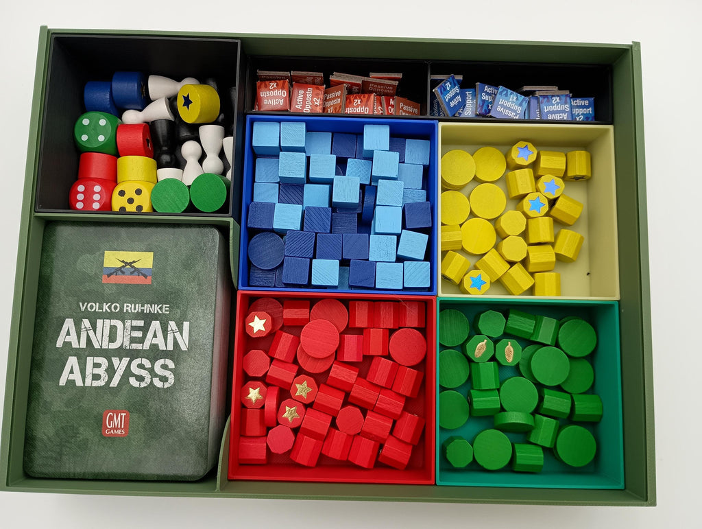 Andean Abyss Board Game Insert/Organizer