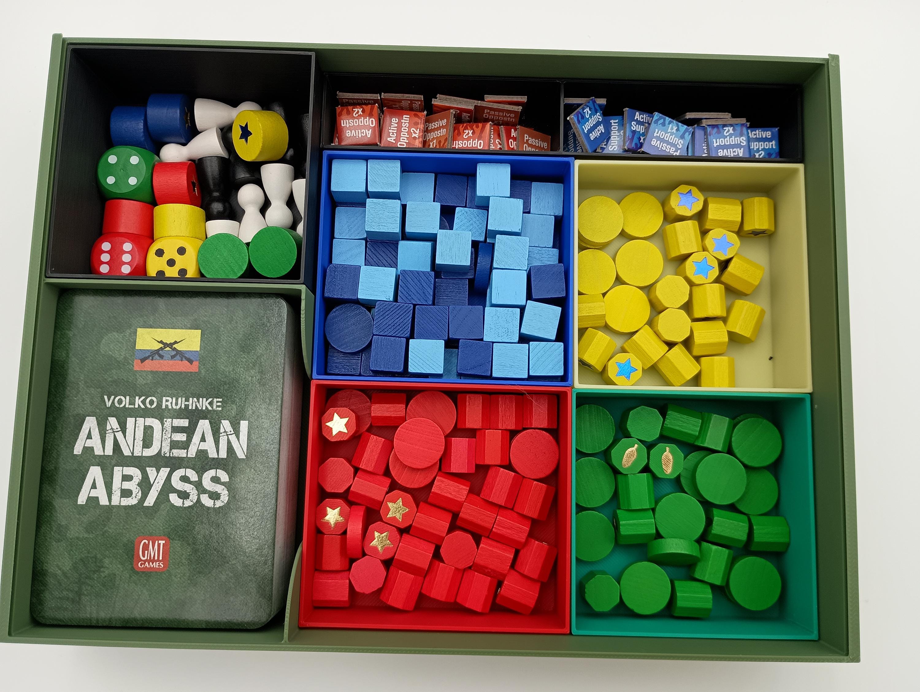 Andean Abyss Board Game Insert/Organizer