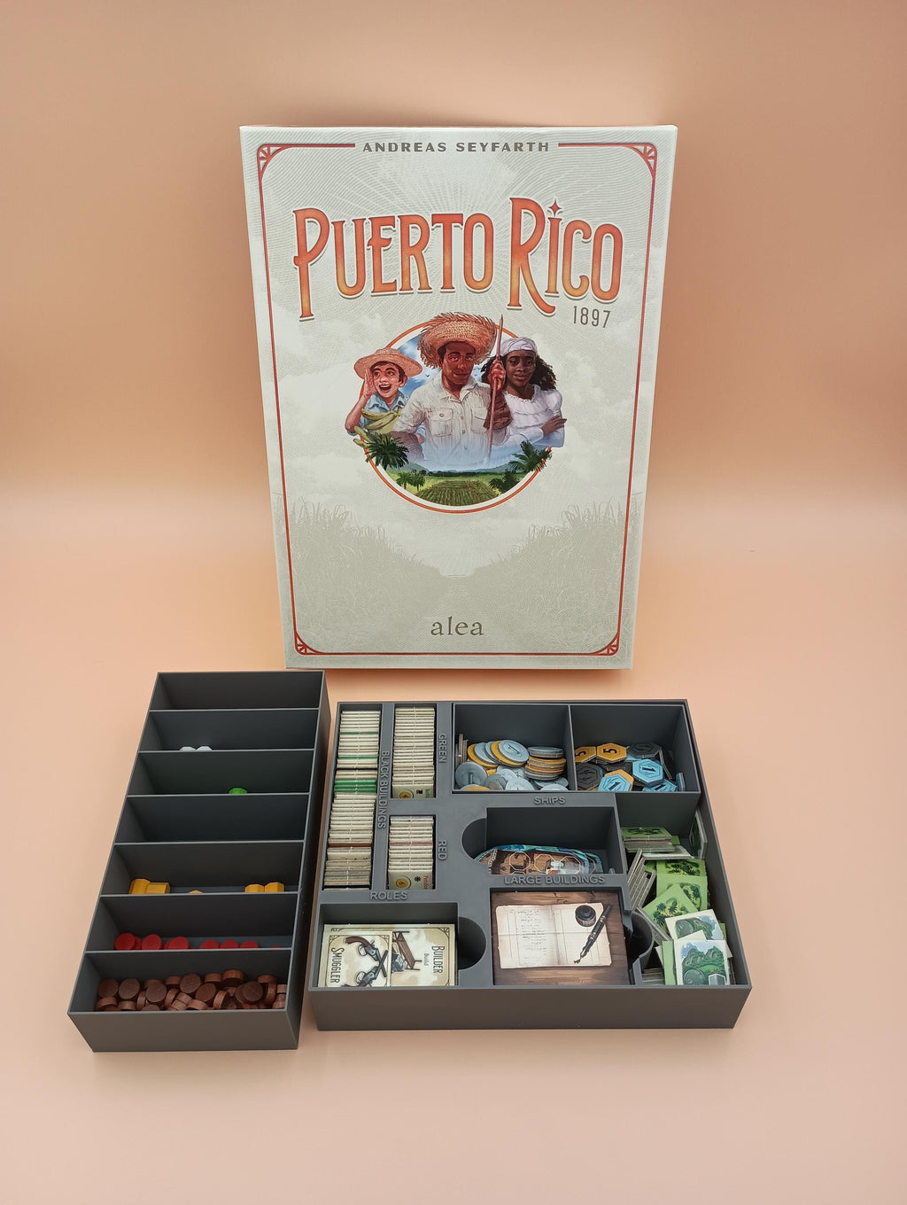 Puerto Rico 1897 Game Organizer: Insert