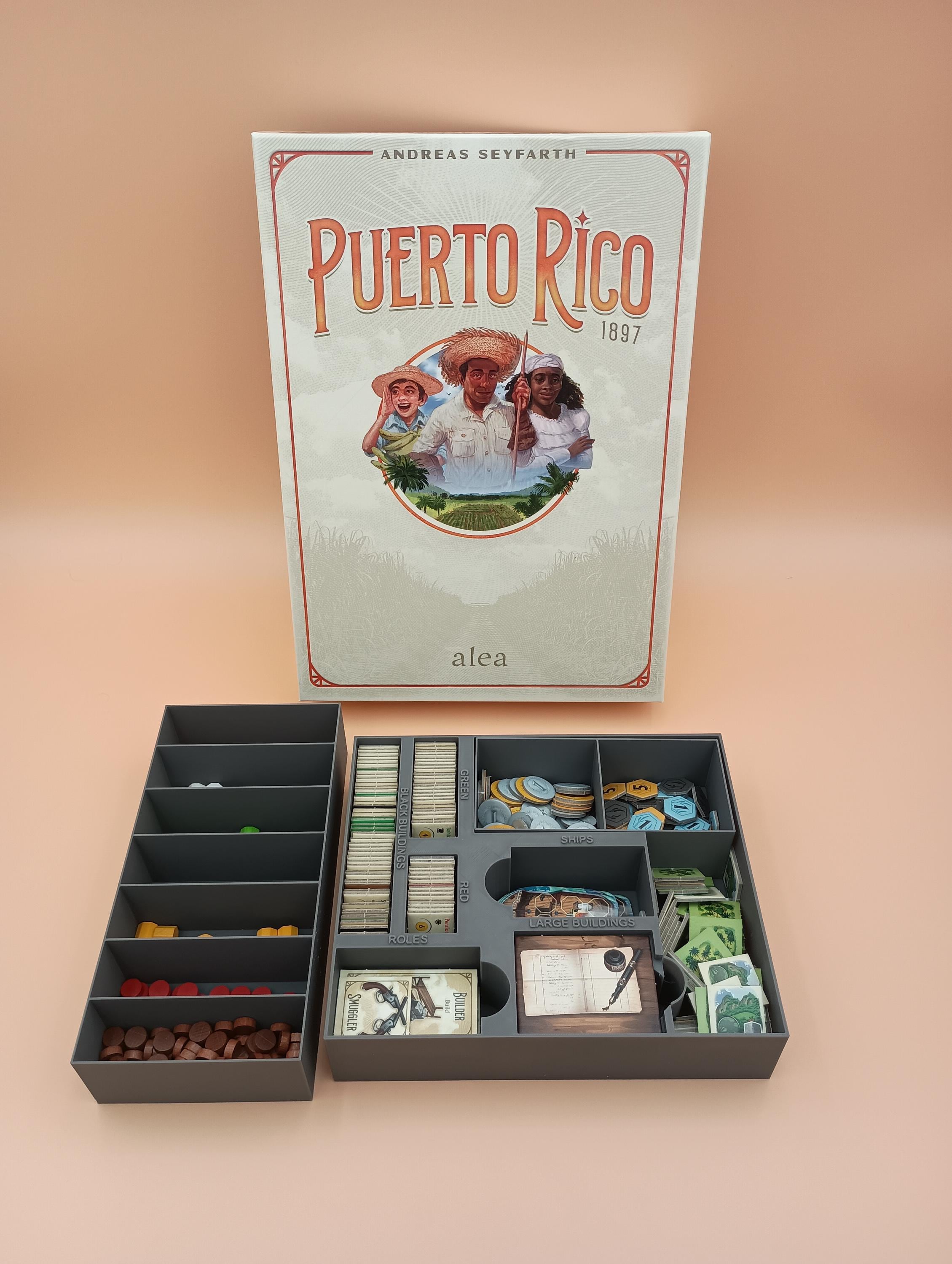 Puerto Rico 1897 Game Organizer: Insert
