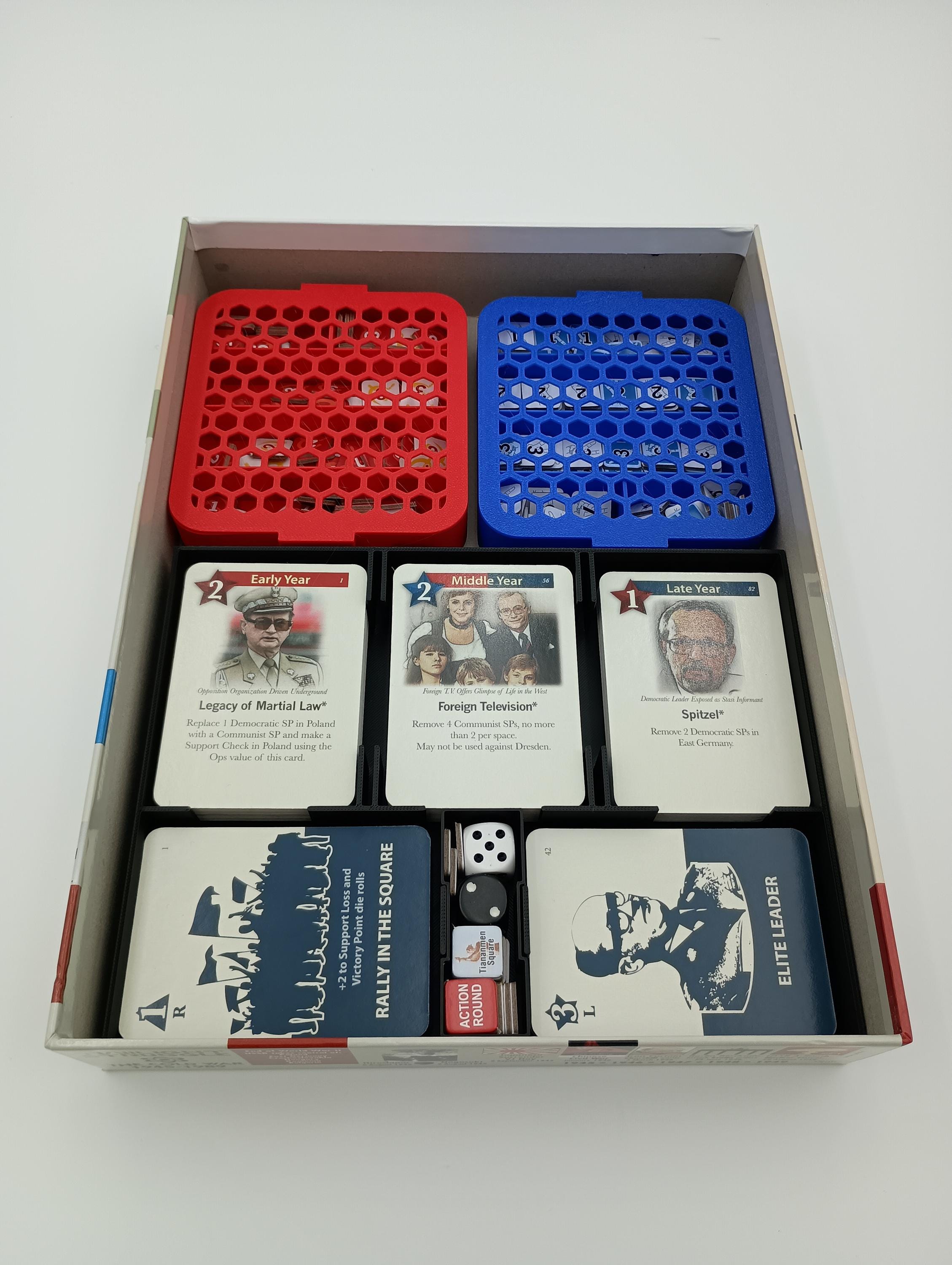 1989 Dawn of Freedom Board Game Organizer