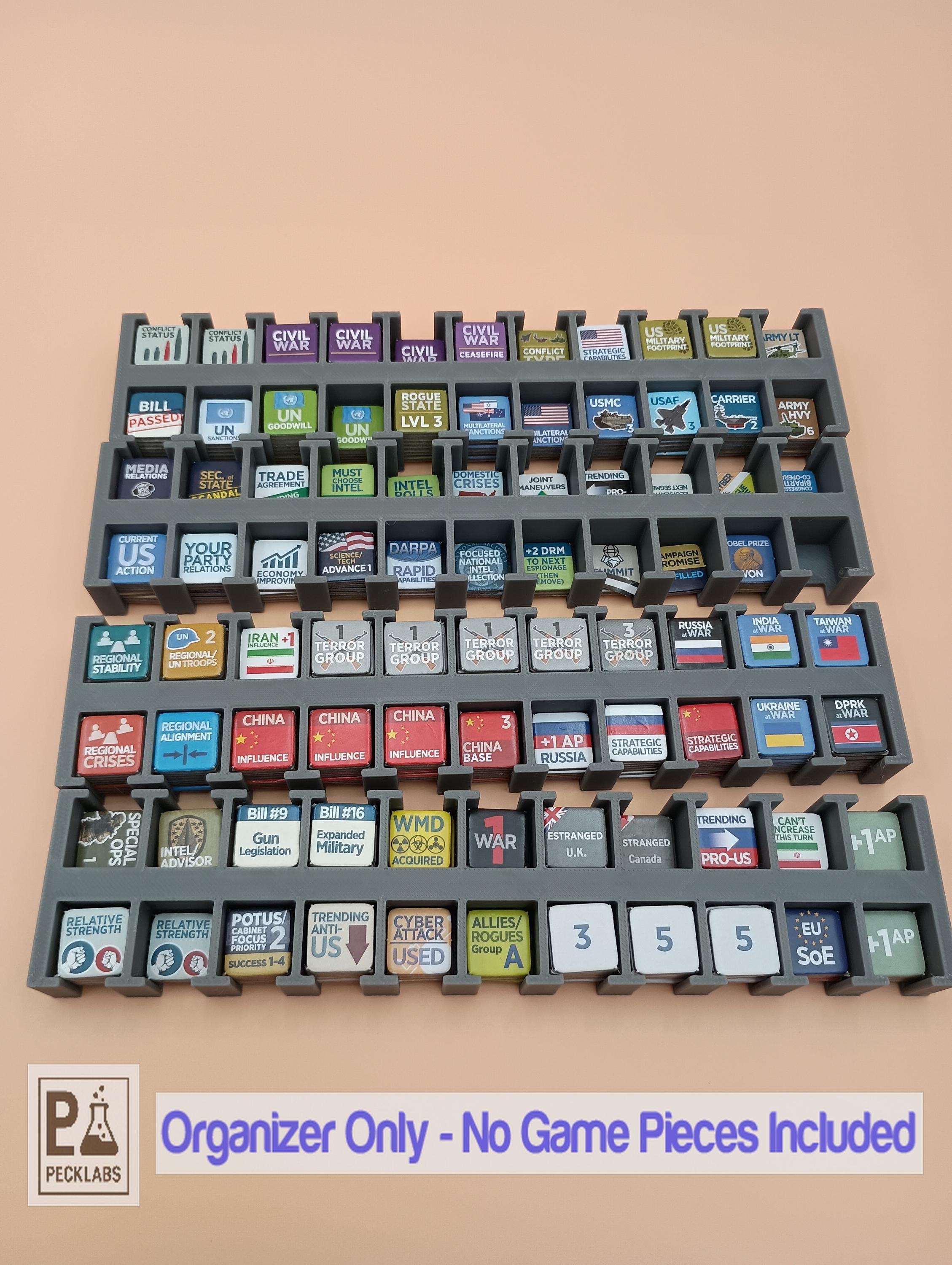 Mr. President Second Edition The American Presidency Game Organizer and Storage