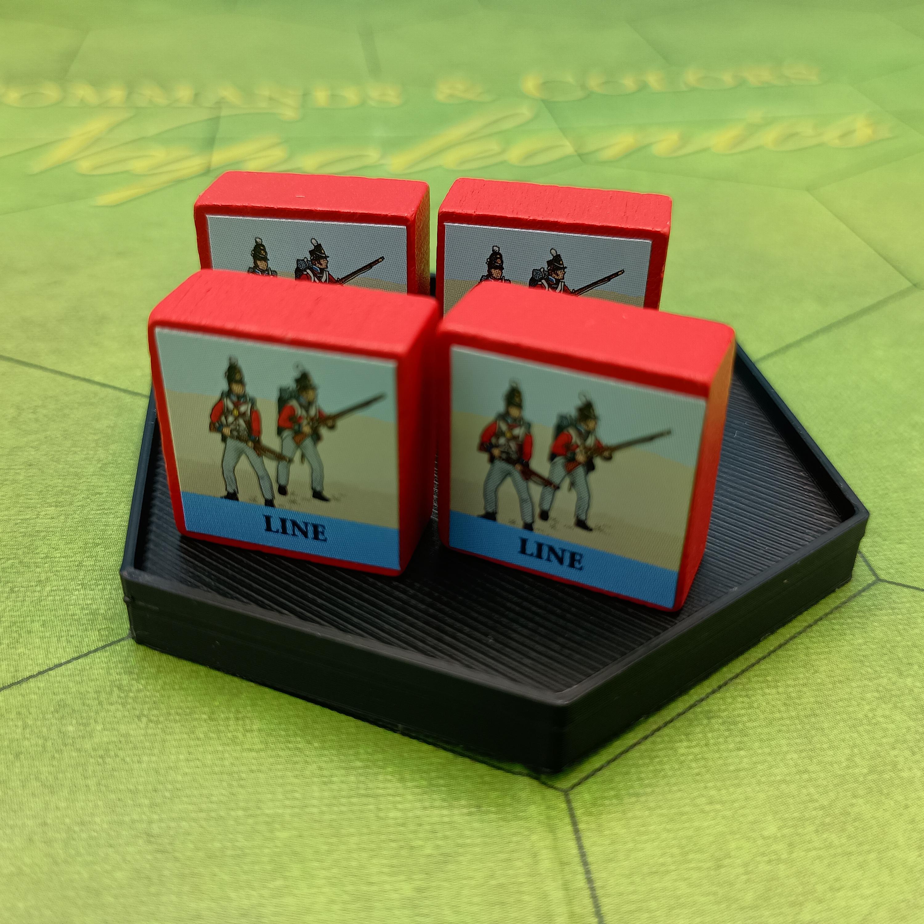 Memoir 44 / Command & Colors Sleds: Moves Multiple Units Quickly and Easily
