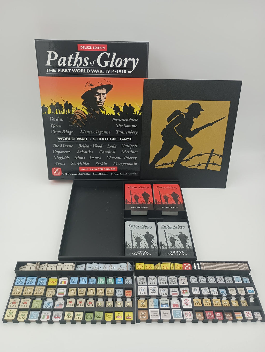 Paths of Glory Board Game Storage Organizer