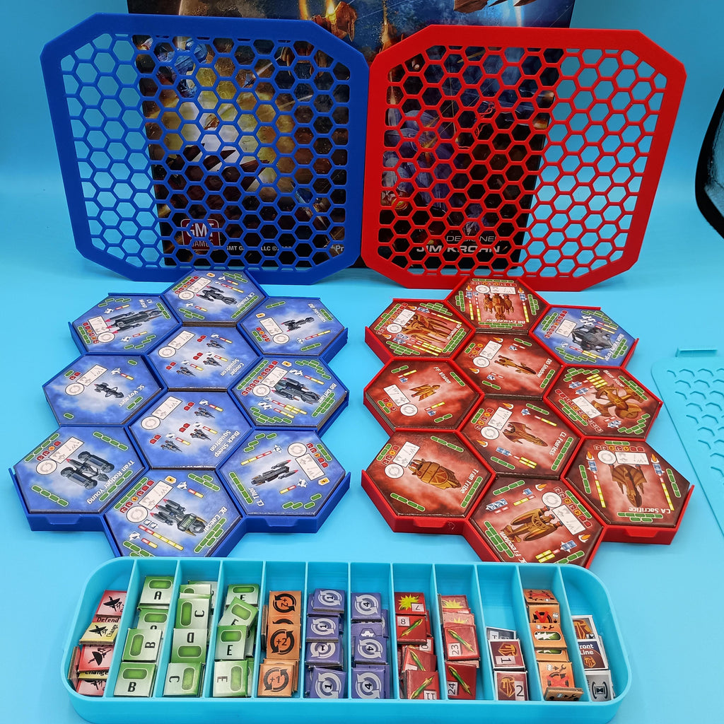 Talon Board Game Organizer: GMT Games Tile & Counter Storage