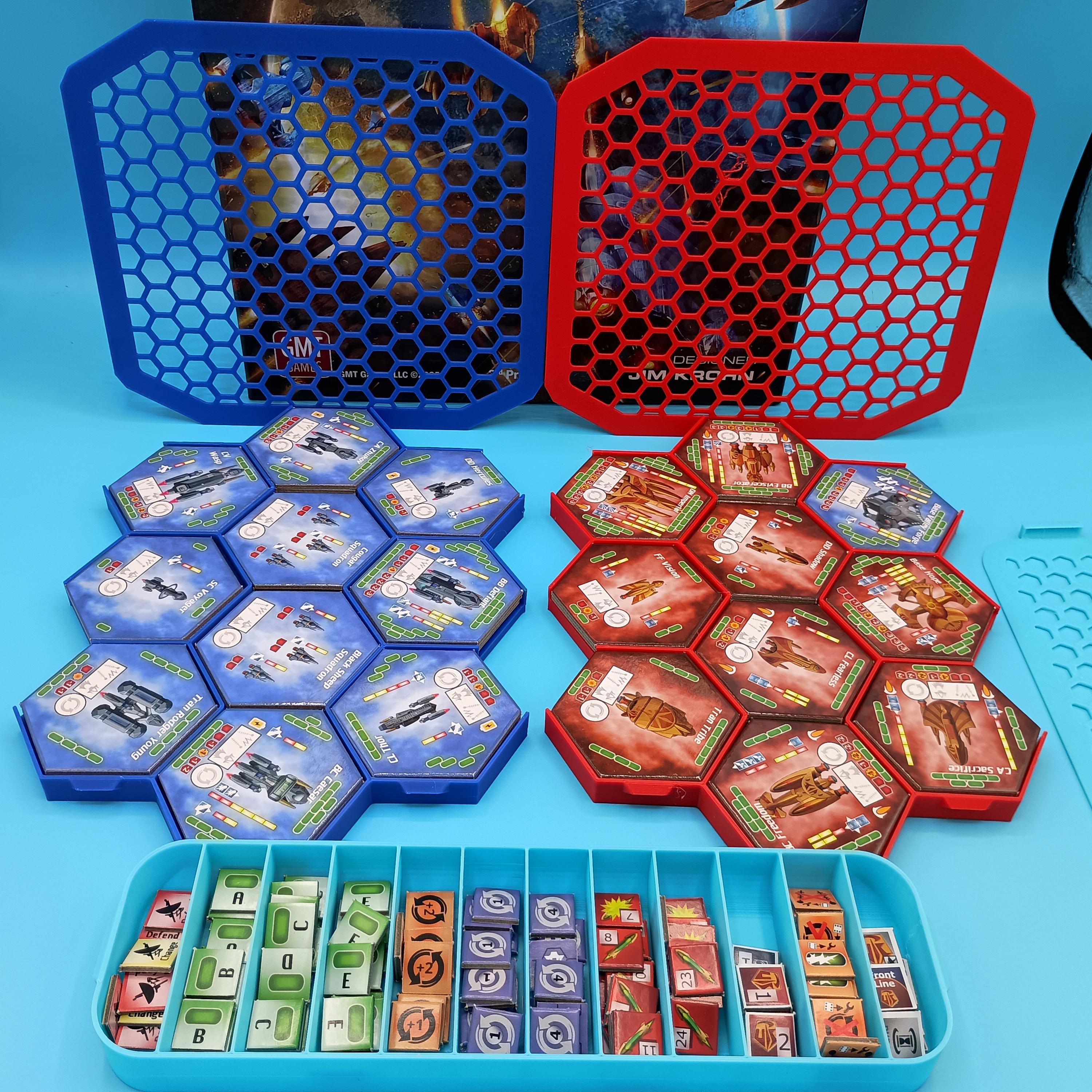 Talon Board Game Organizer: GMT Games Tile & Counter Storage