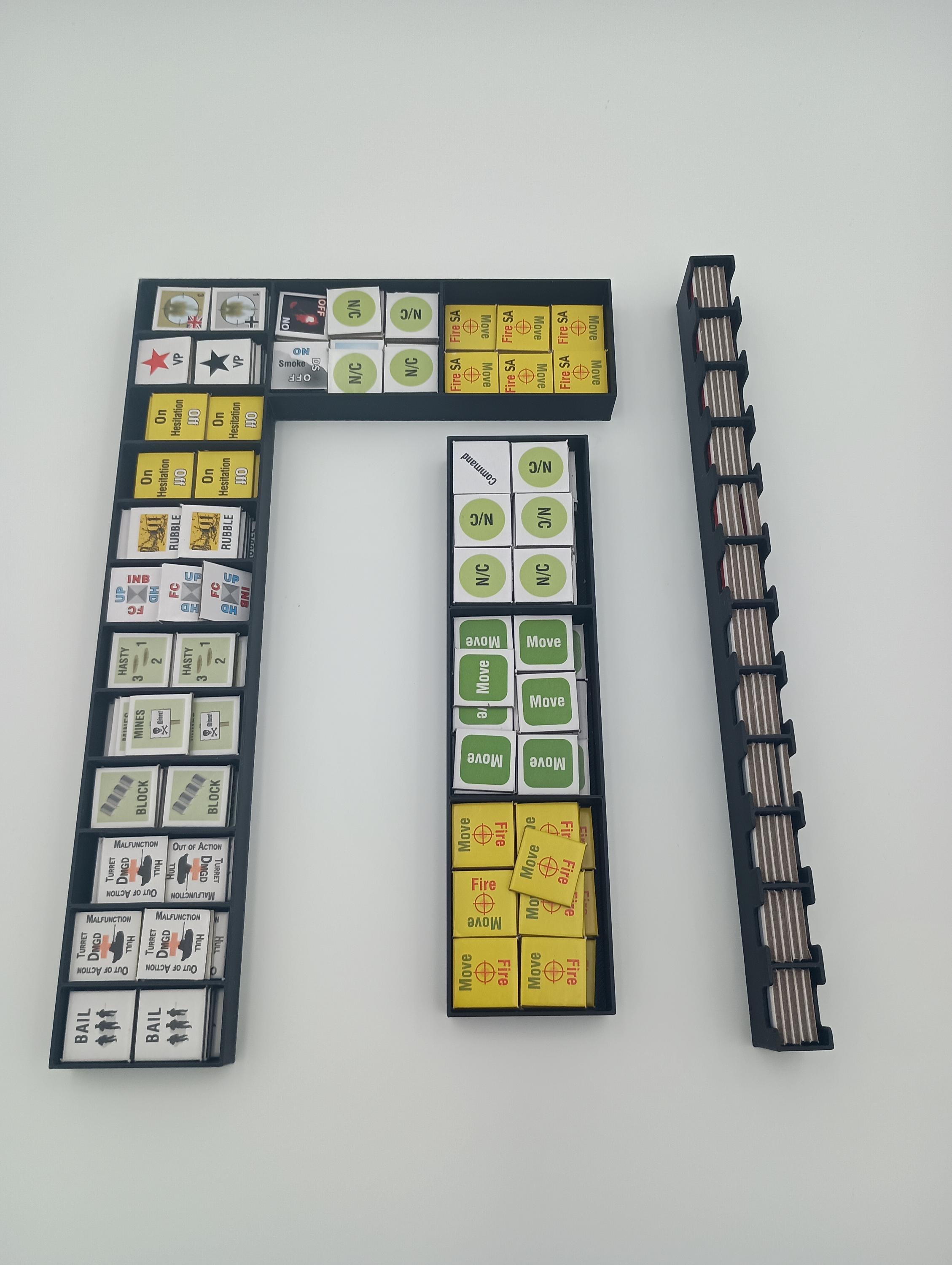 Panzer North Africa Game Insert/Organizer