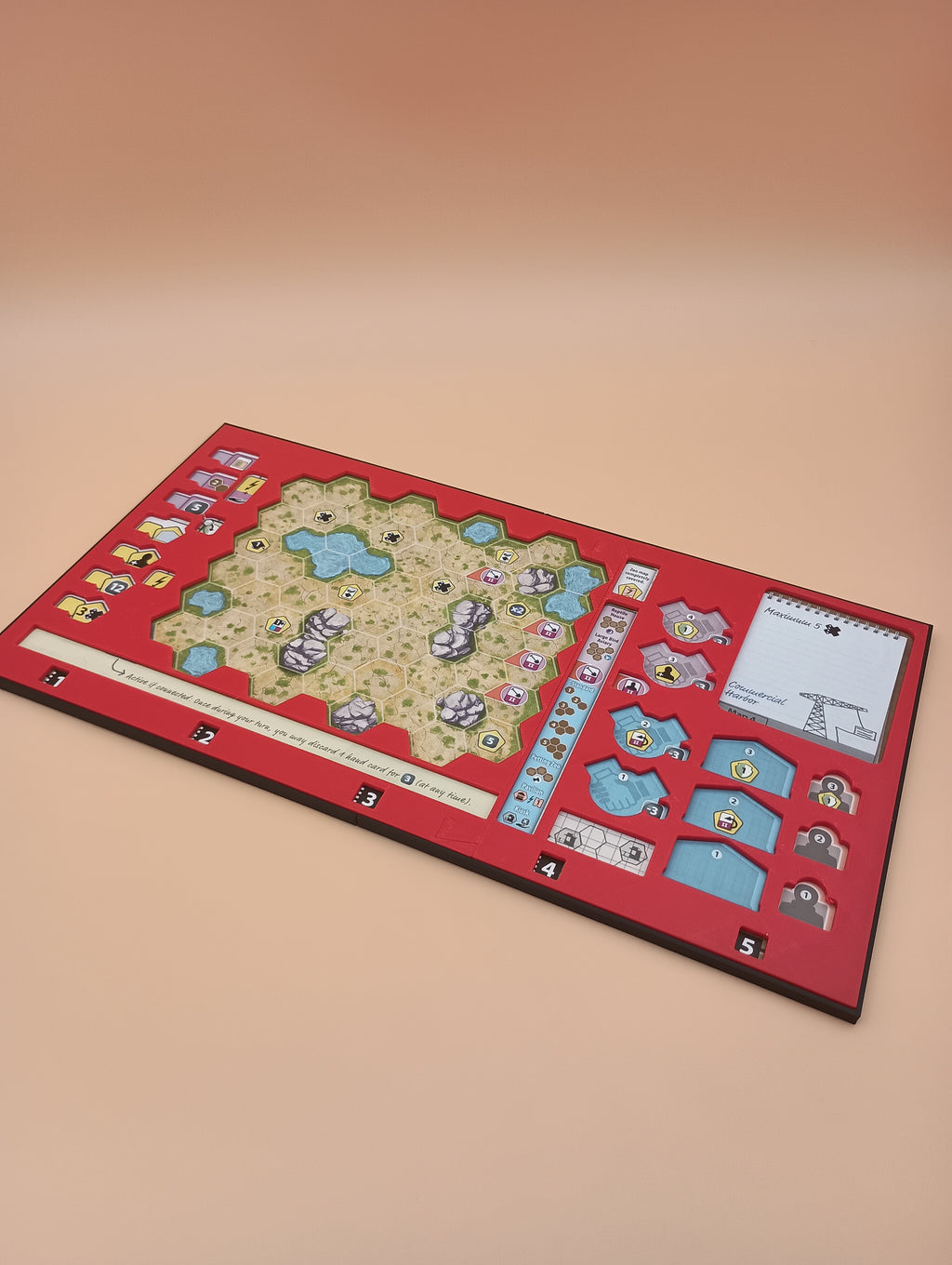 Ark Nova Modular Player Board Holders & Overlays