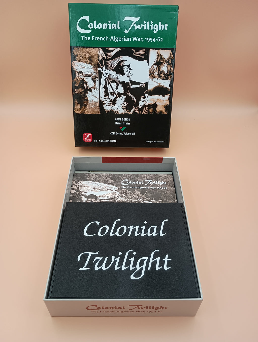 Colonial Twilight: The French Algerian War Board Game Organizer