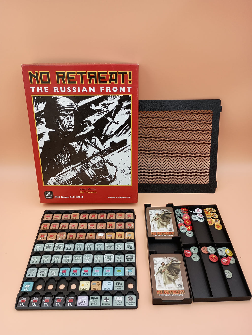 No Retreat: The Russian Front Board Game organizer