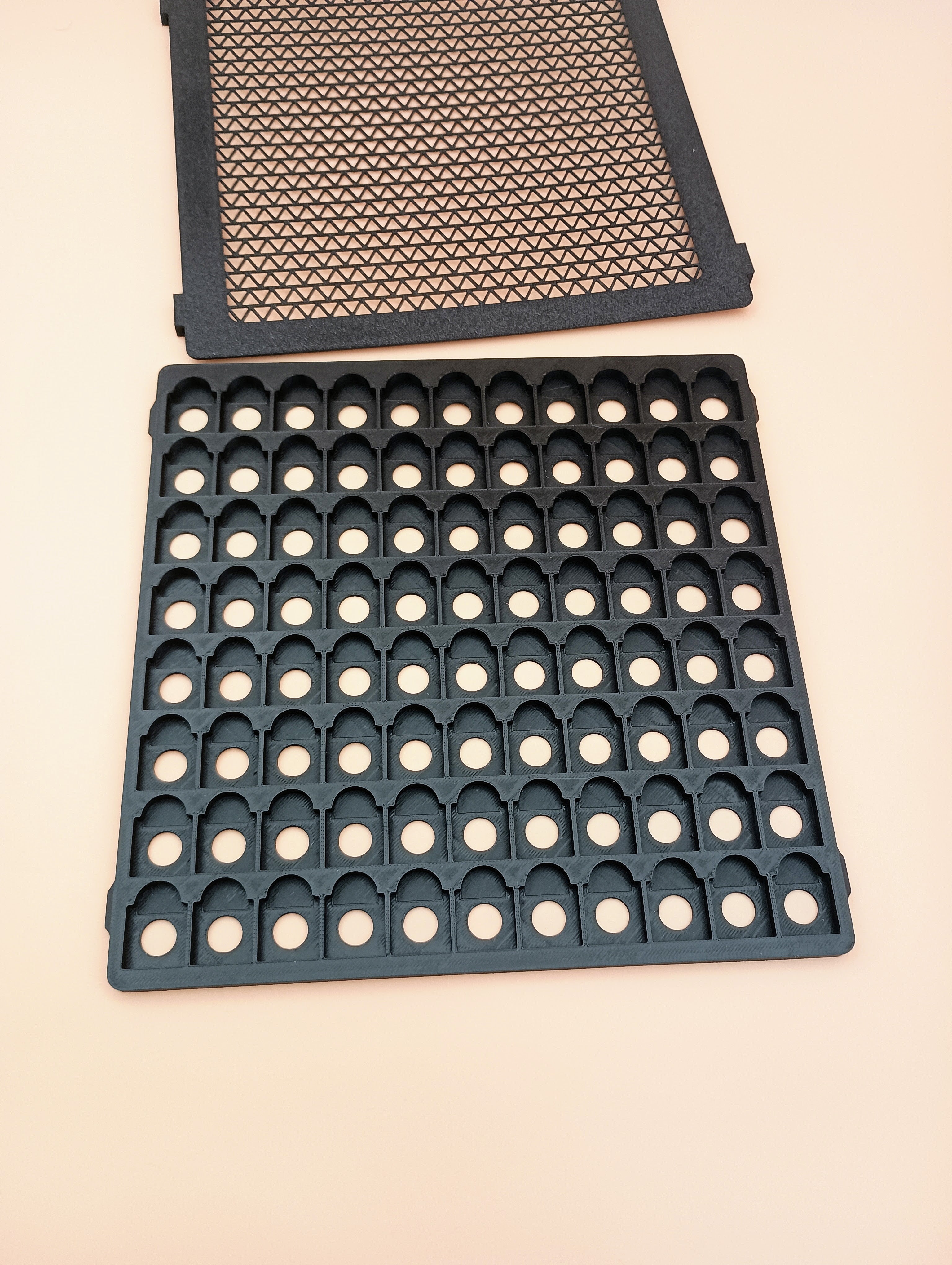 Wargame Counter Storage Tray: 5/8" Lidded for Vertical Storage