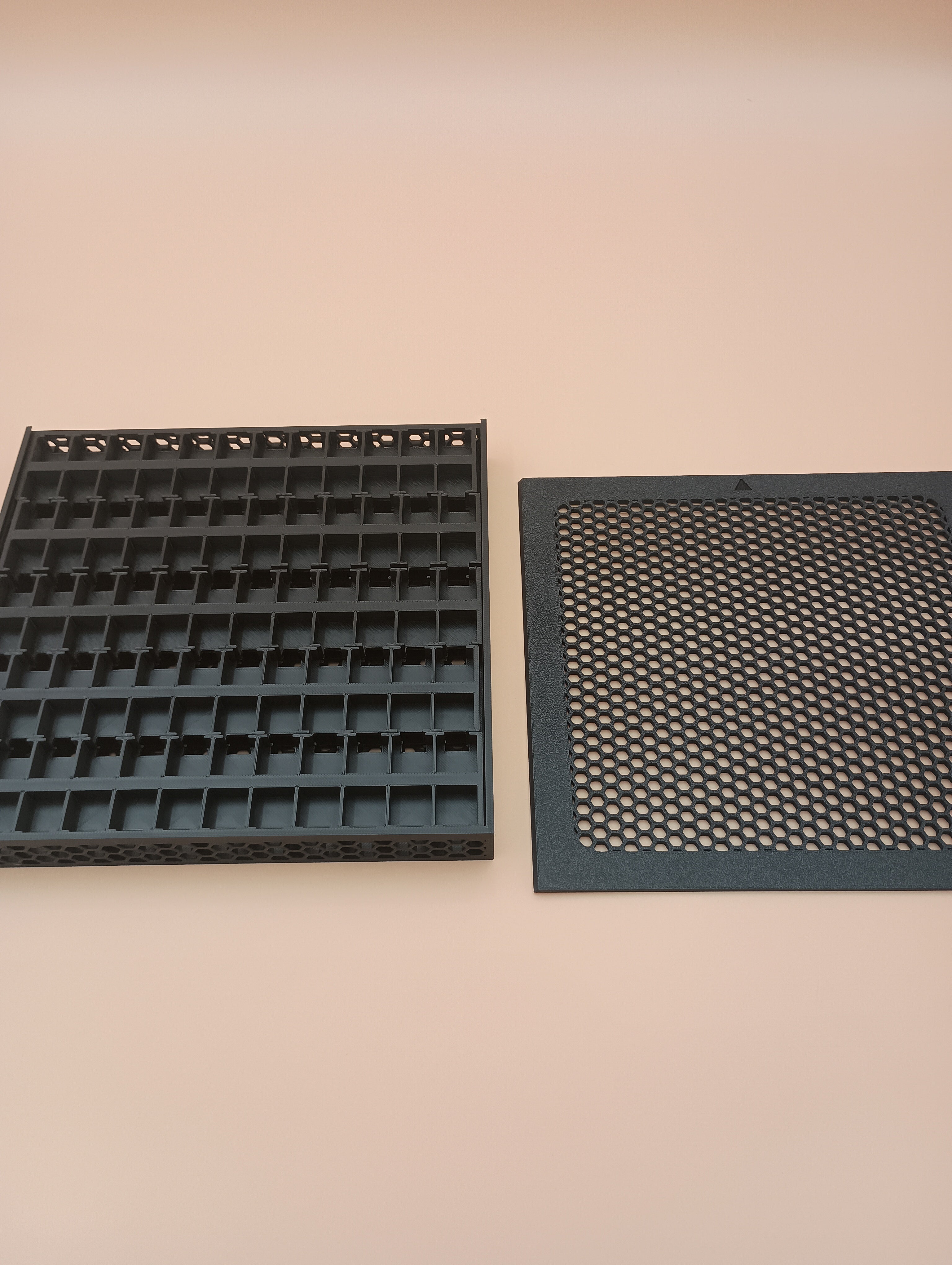 Vertical Safe Wargame Counter Storage Trays - Fits 960 9/16" counters in 22 bins