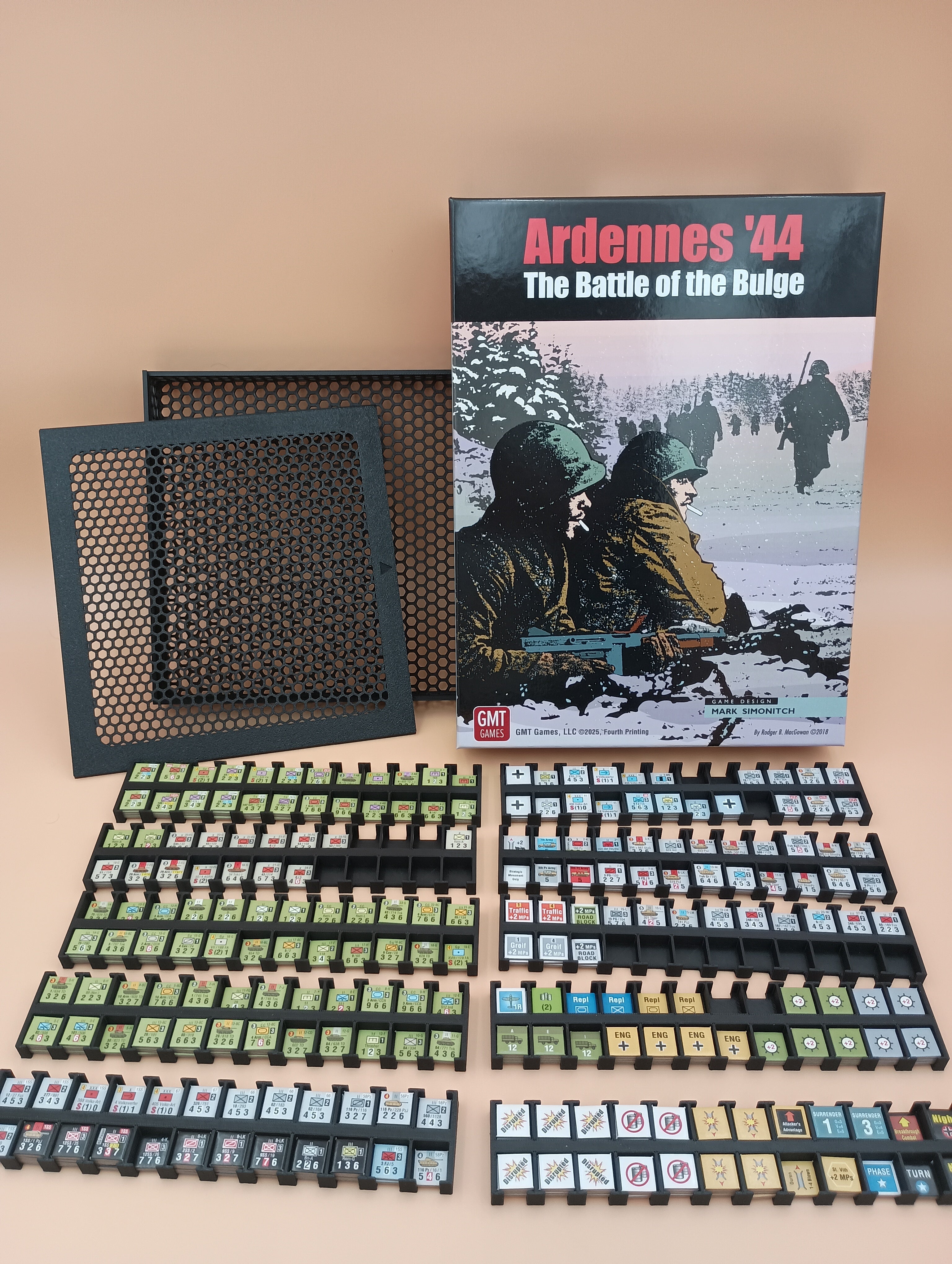 Ardennes 44 Game Storage Organizer
