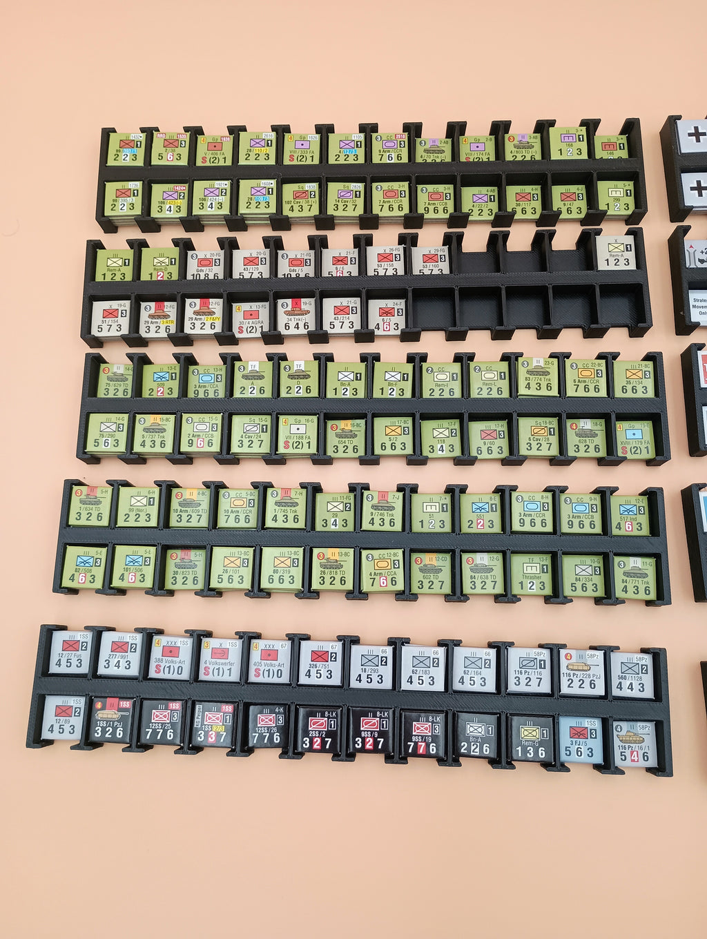 Ardennes 44 Game Storage Organizer