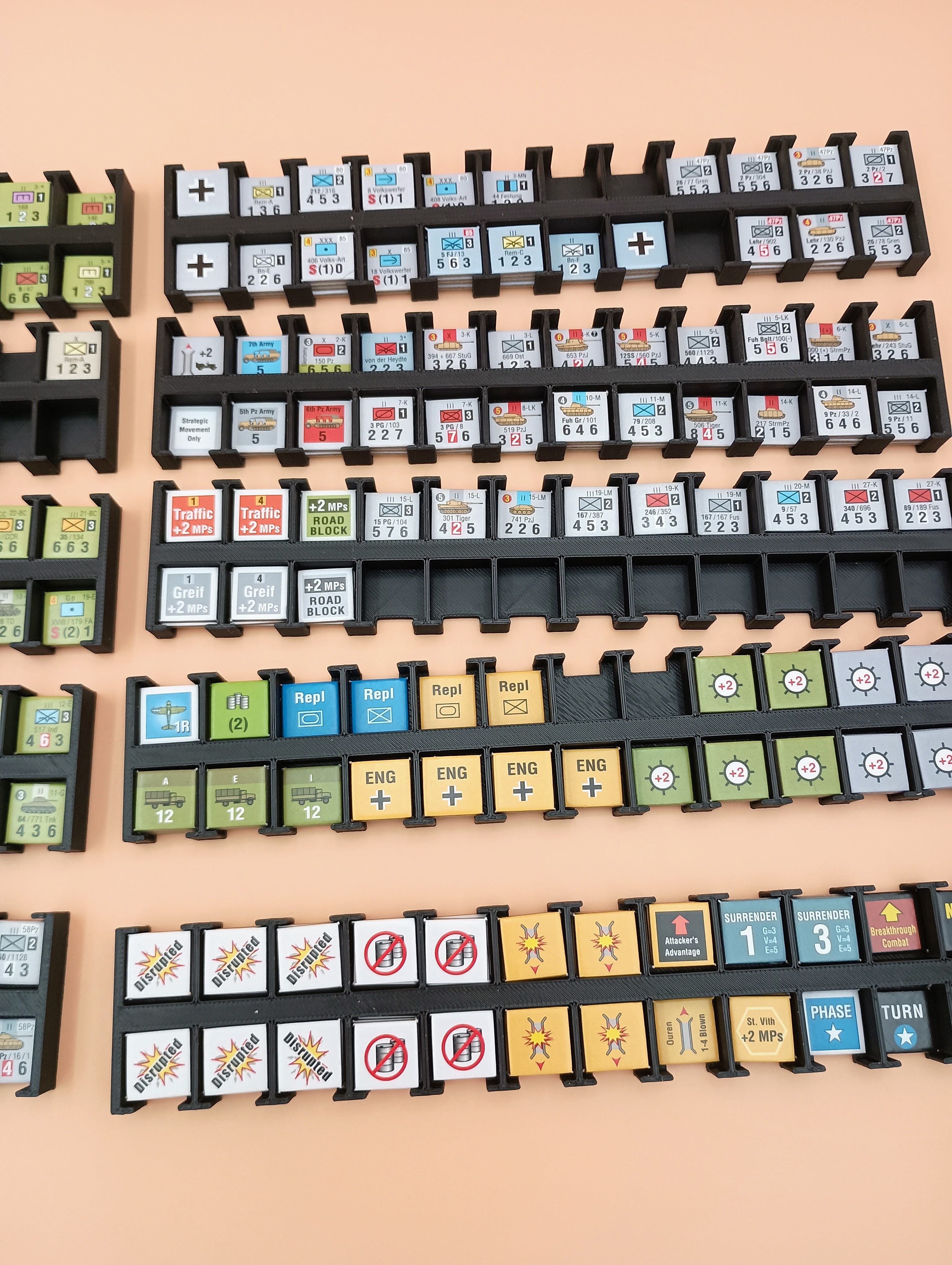 Ardennes 44 Game Storage Organizer