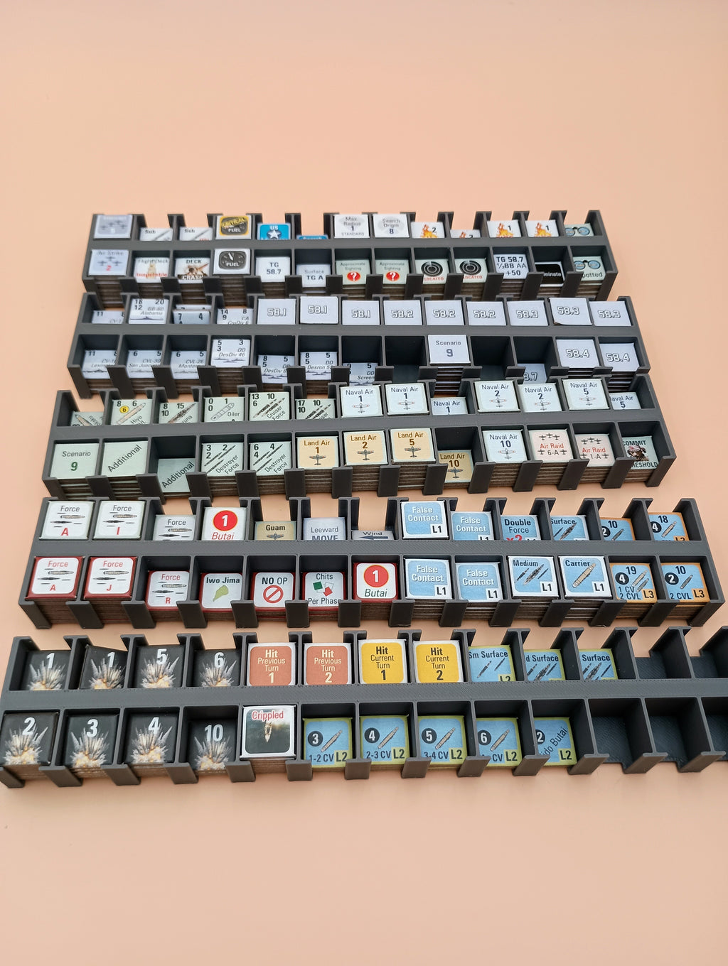 Carrier Battle: Philippine Sea Game Organizer/Insert