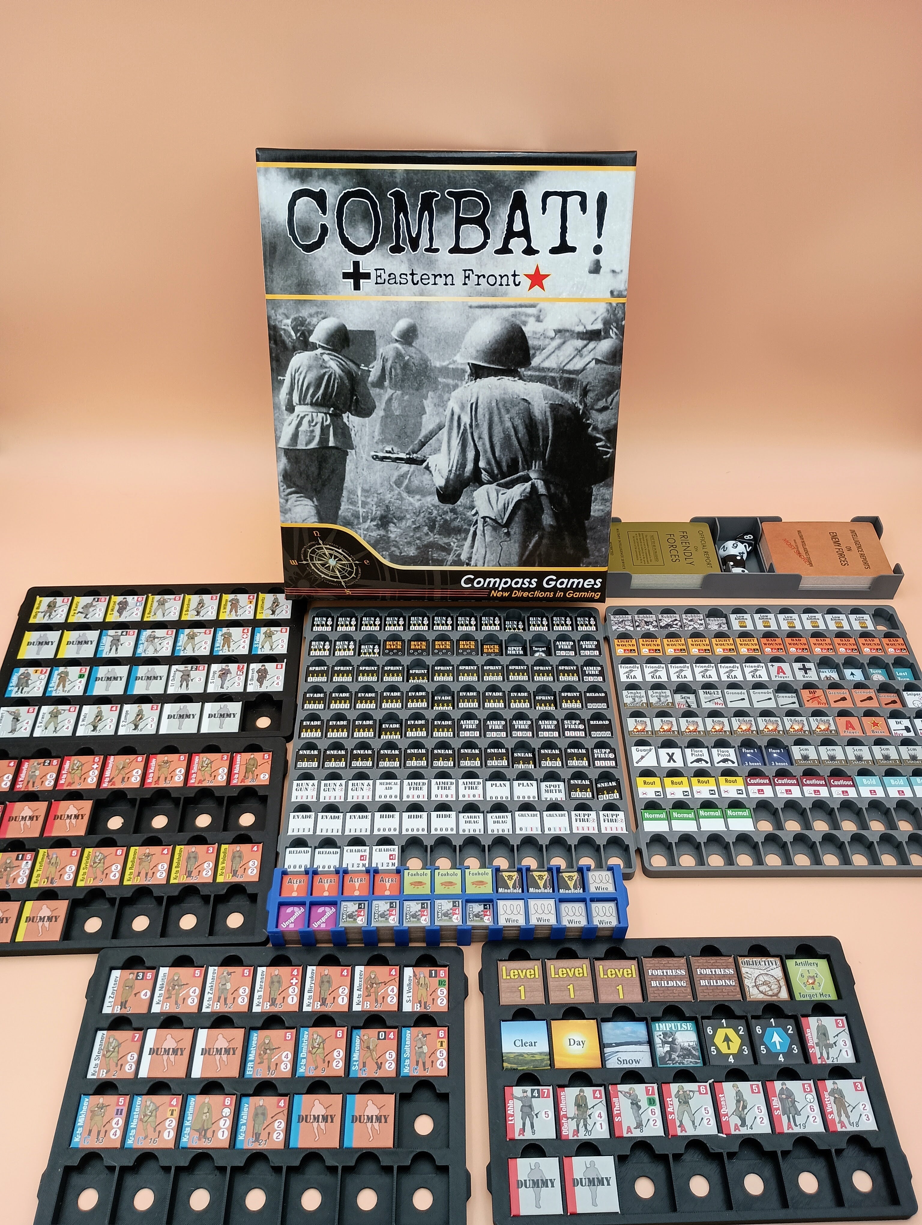 Combat! Eastern Front Organizer and Game Storage