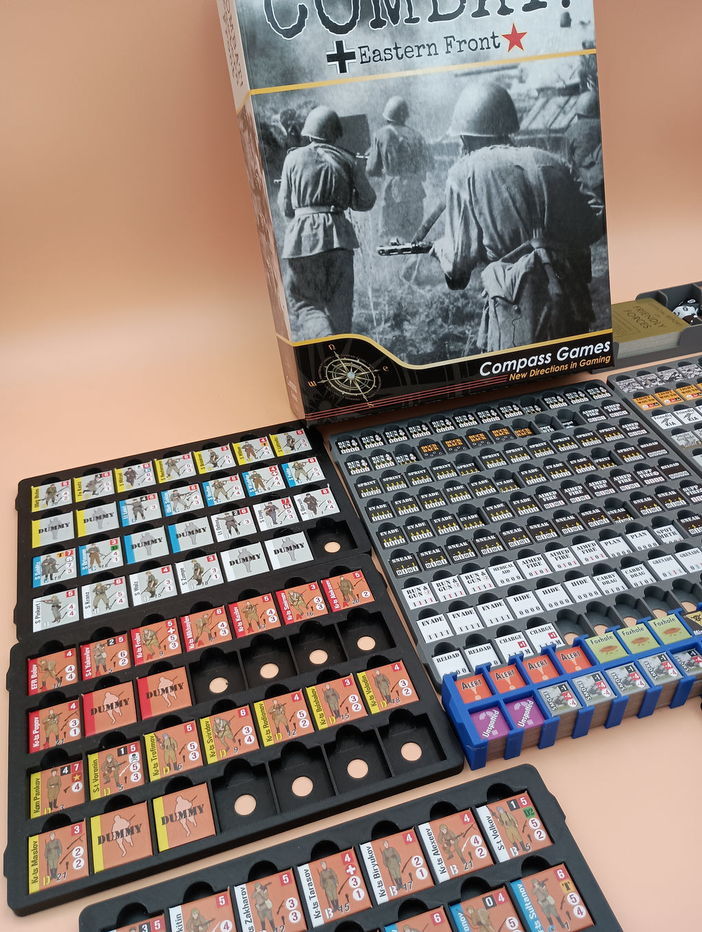 Combat! Eastern Front Organizer and Game Storage