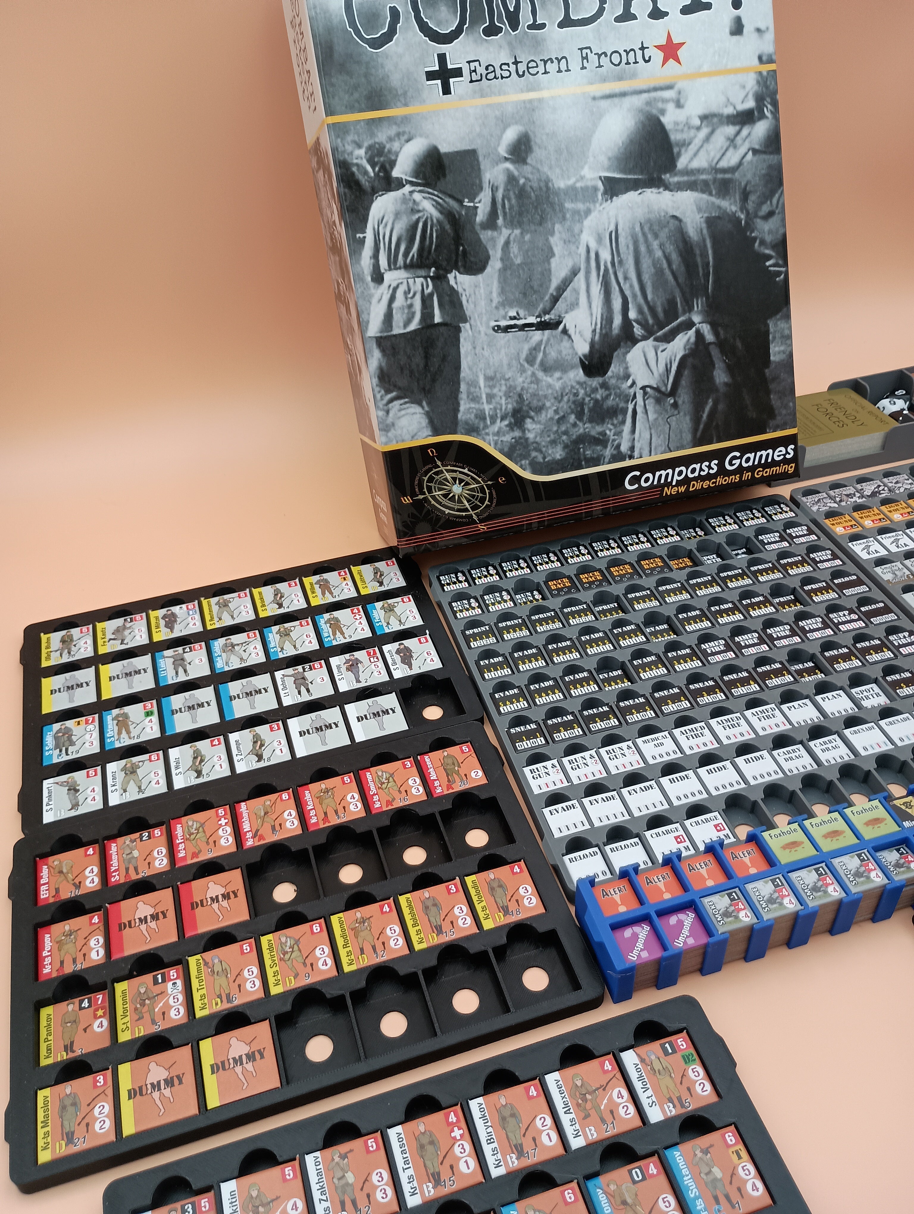 Combat! Eastern Front Organizer and Game Storage