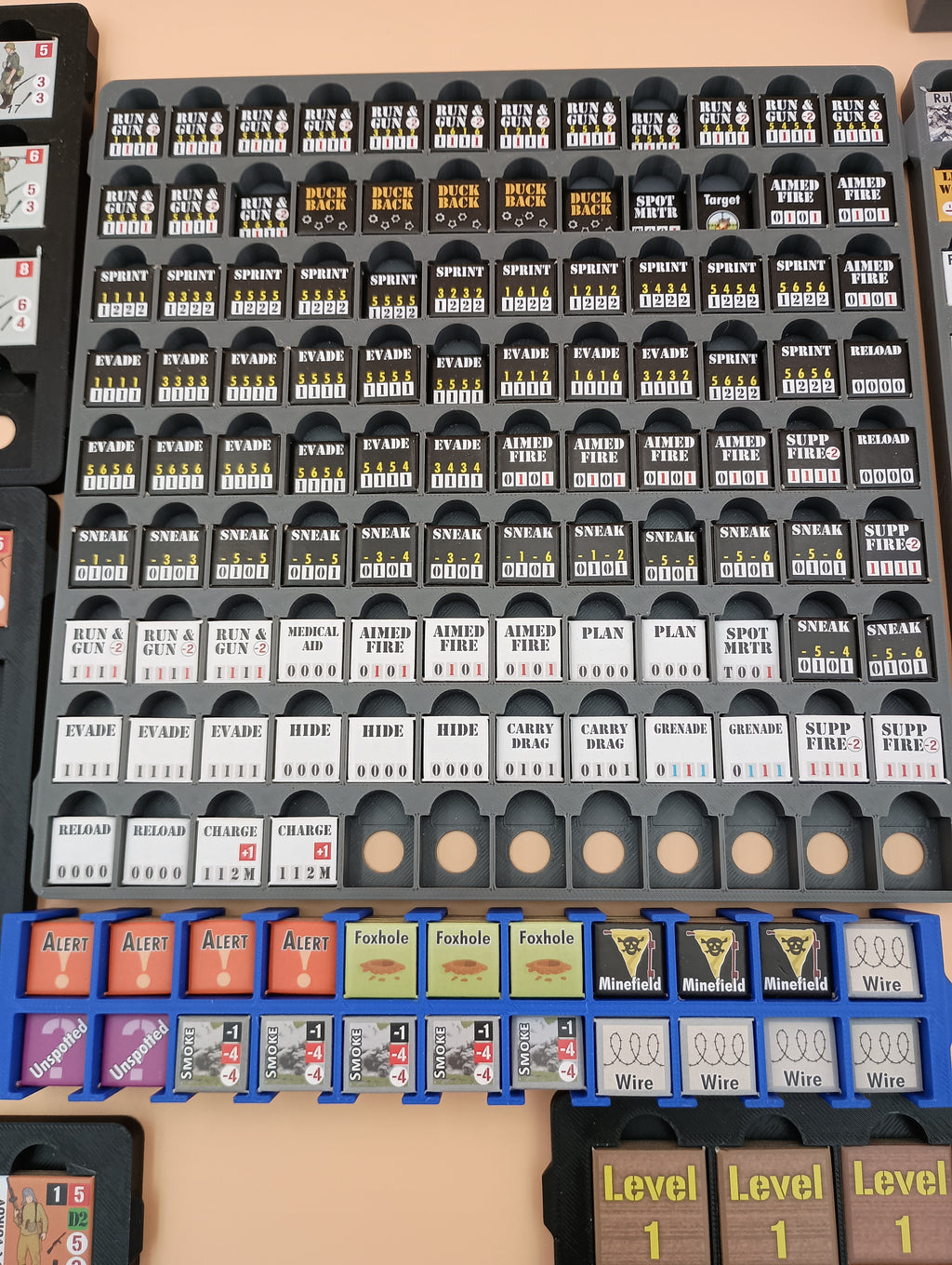 Combat! Eastern Front Organizer and Game Storage