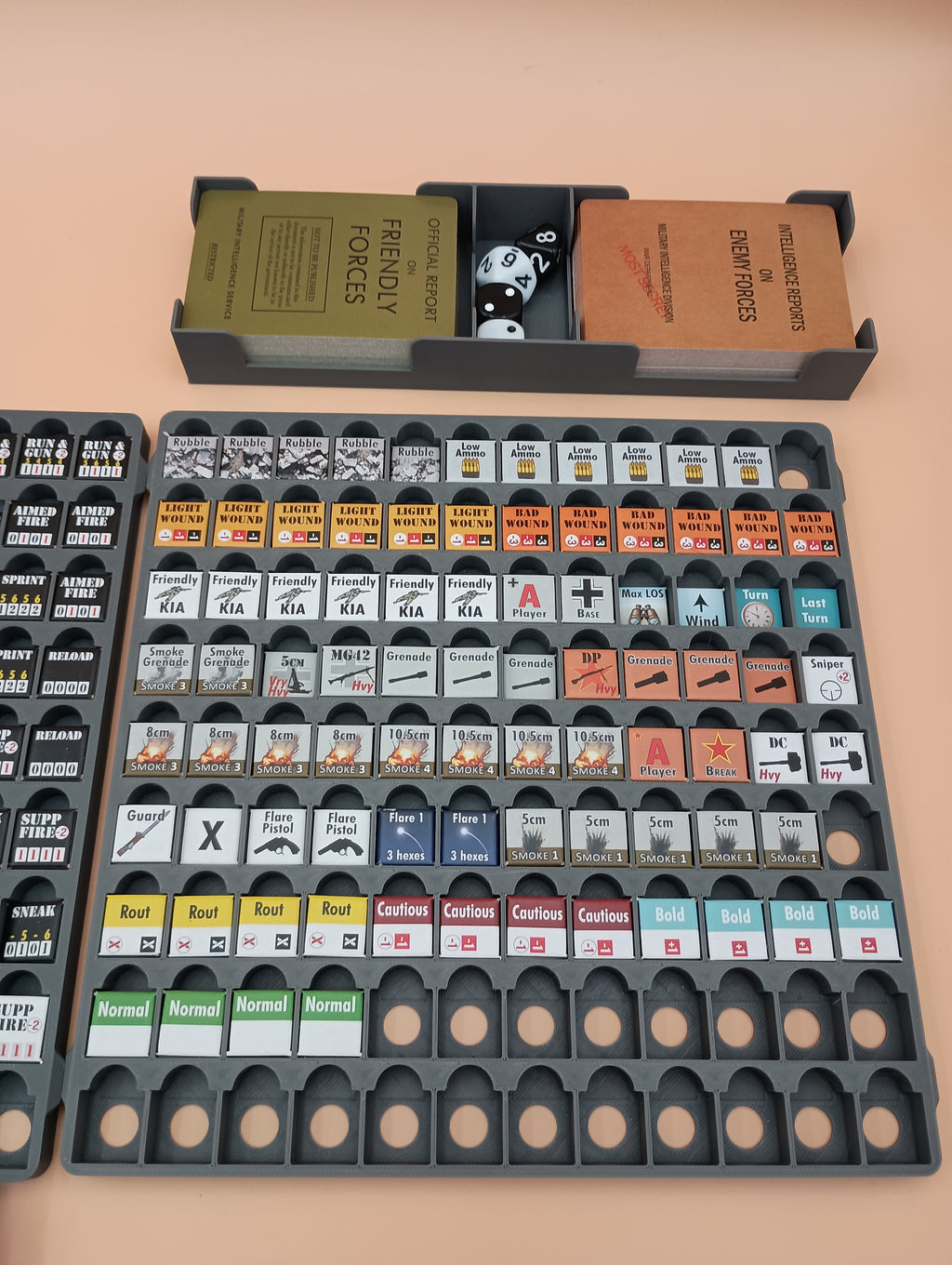 Combat! Eastern Front Organizer and Game Storage