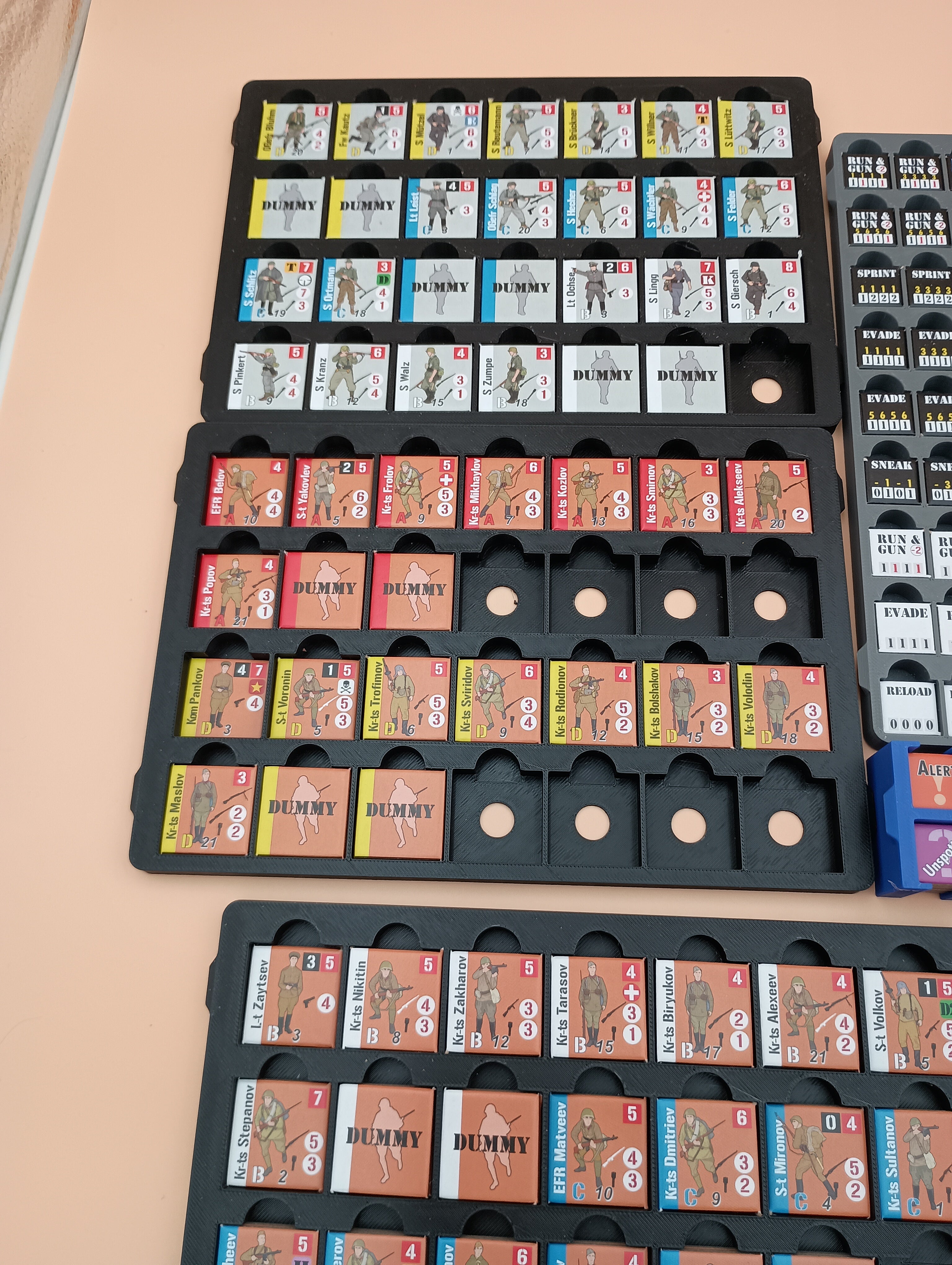 Combat! Eastern Front Organizer and Game Storage