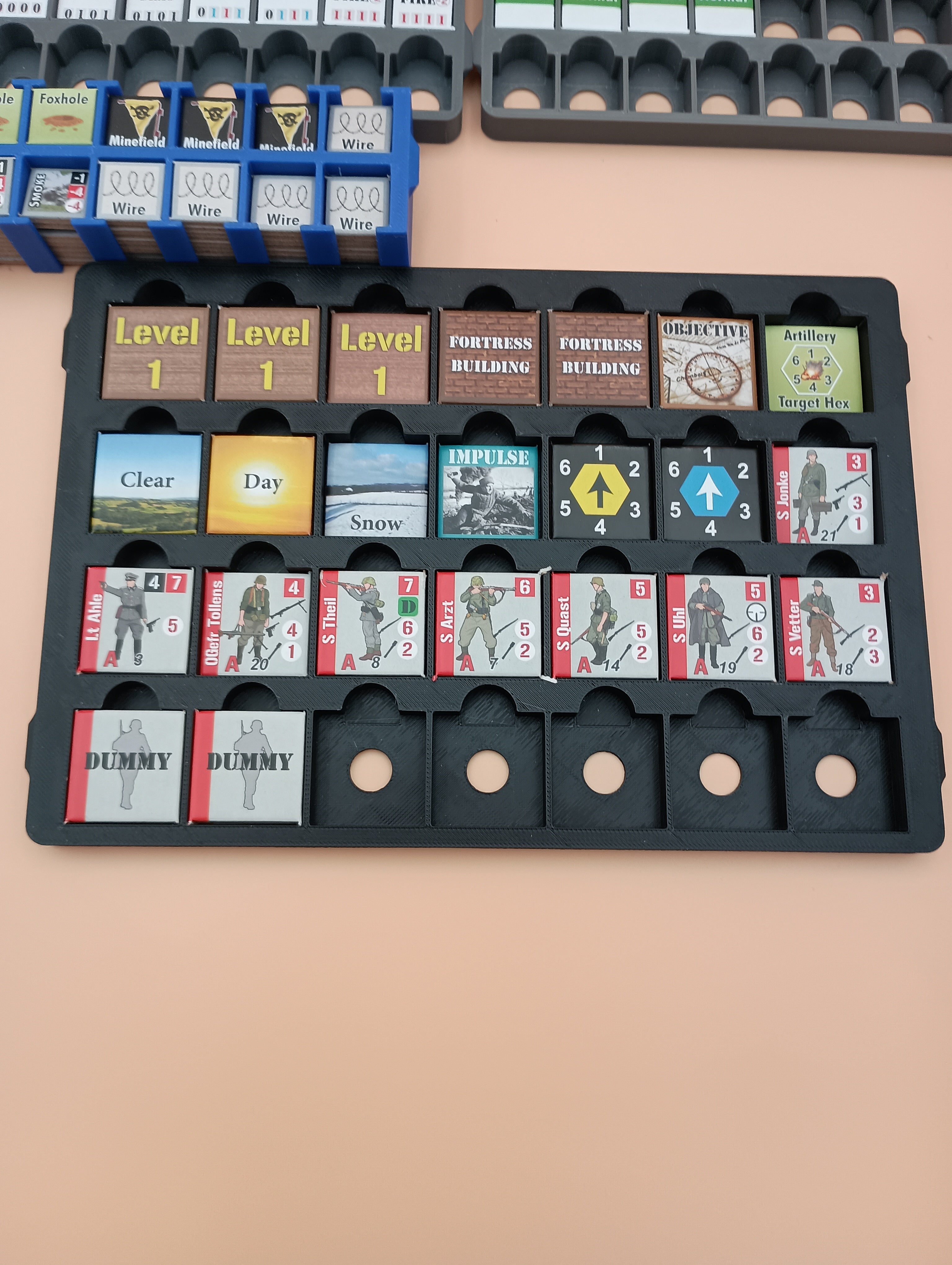 Combat! Eastern Front Organizer and Game Storage