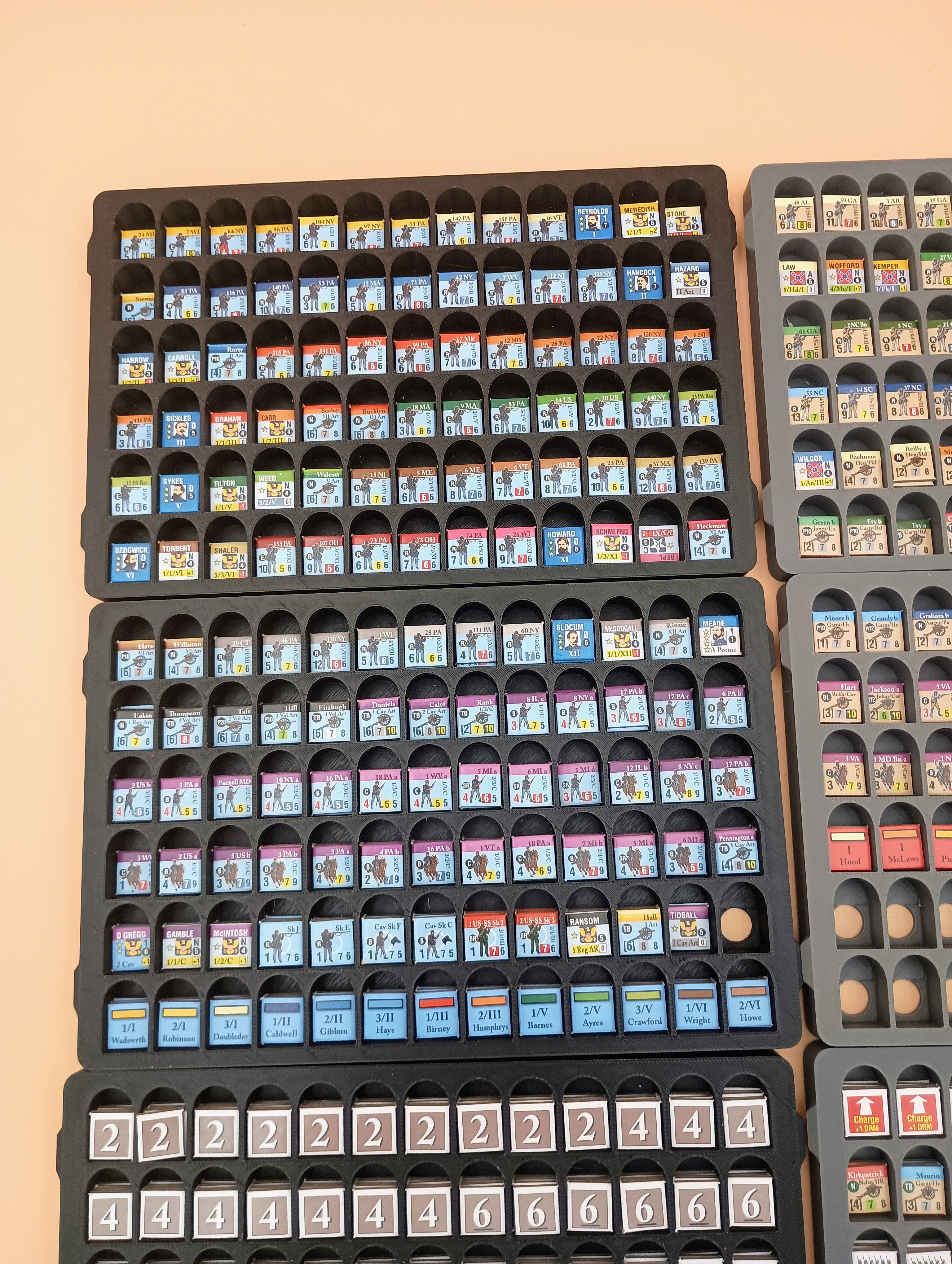 Three Days of Gettysburg Deluxe Game Organizer