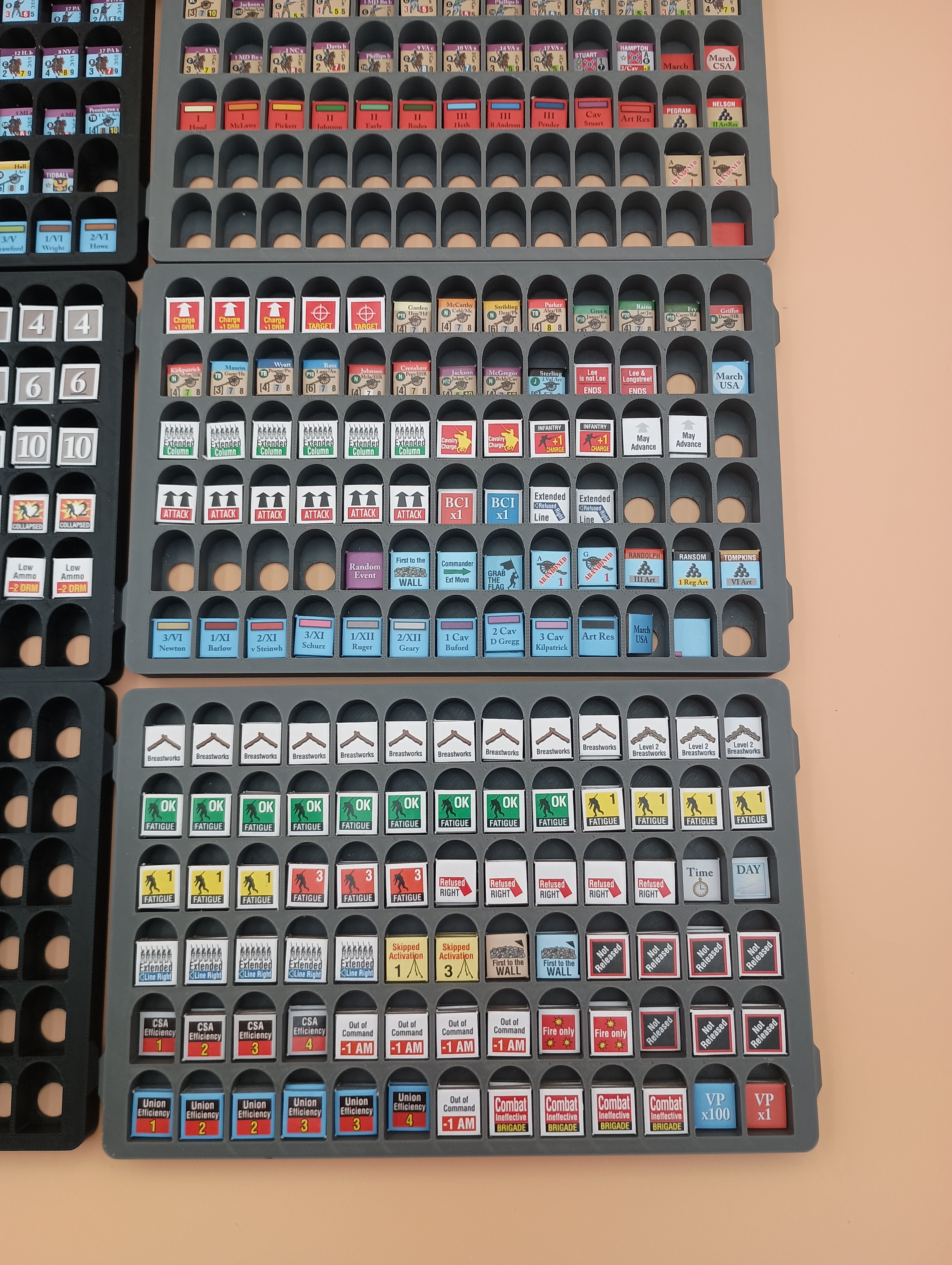 Three Days of Gettysburg Deluxe Game Organizer