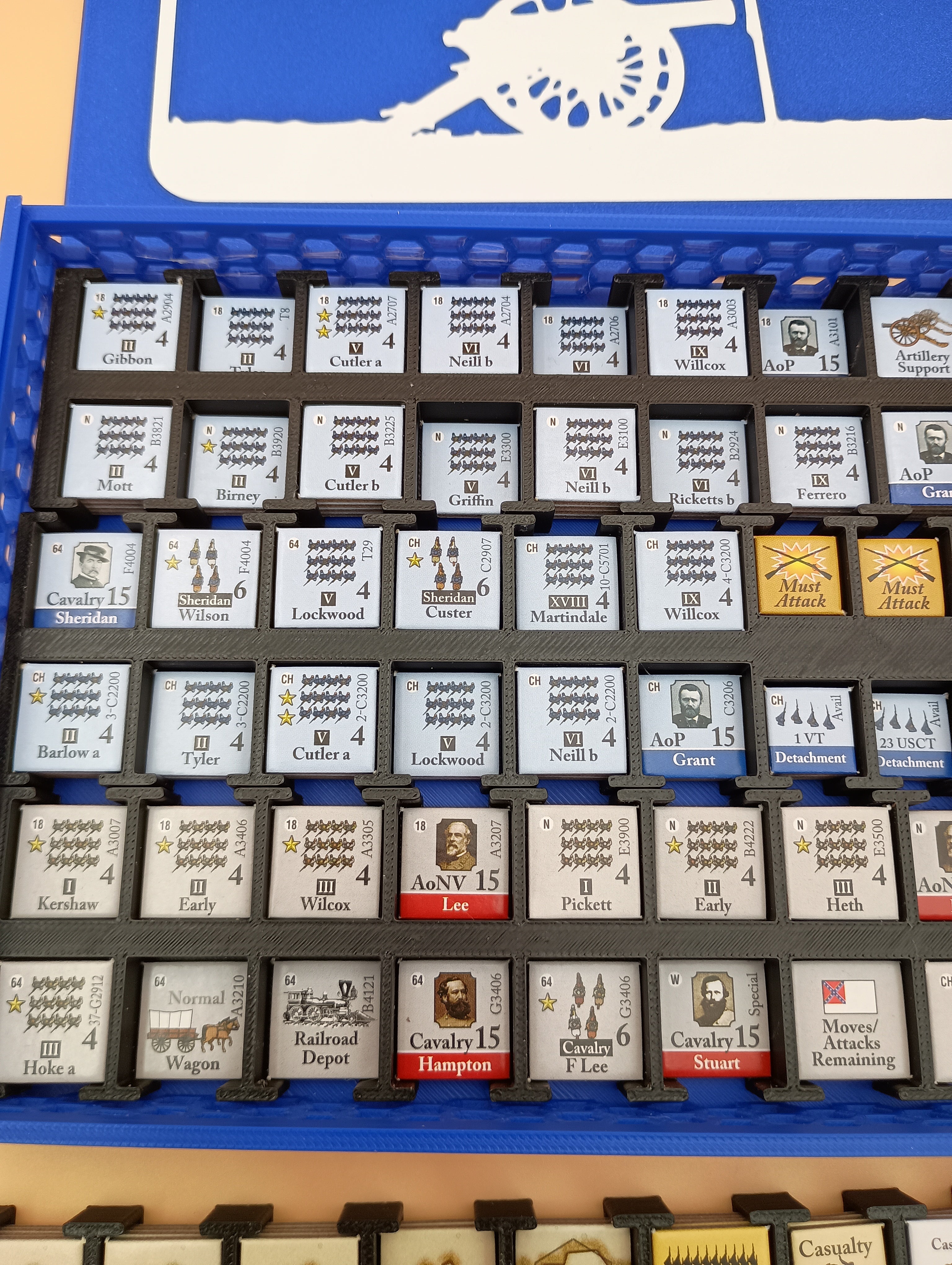 Army of the Potomac Game Organizer