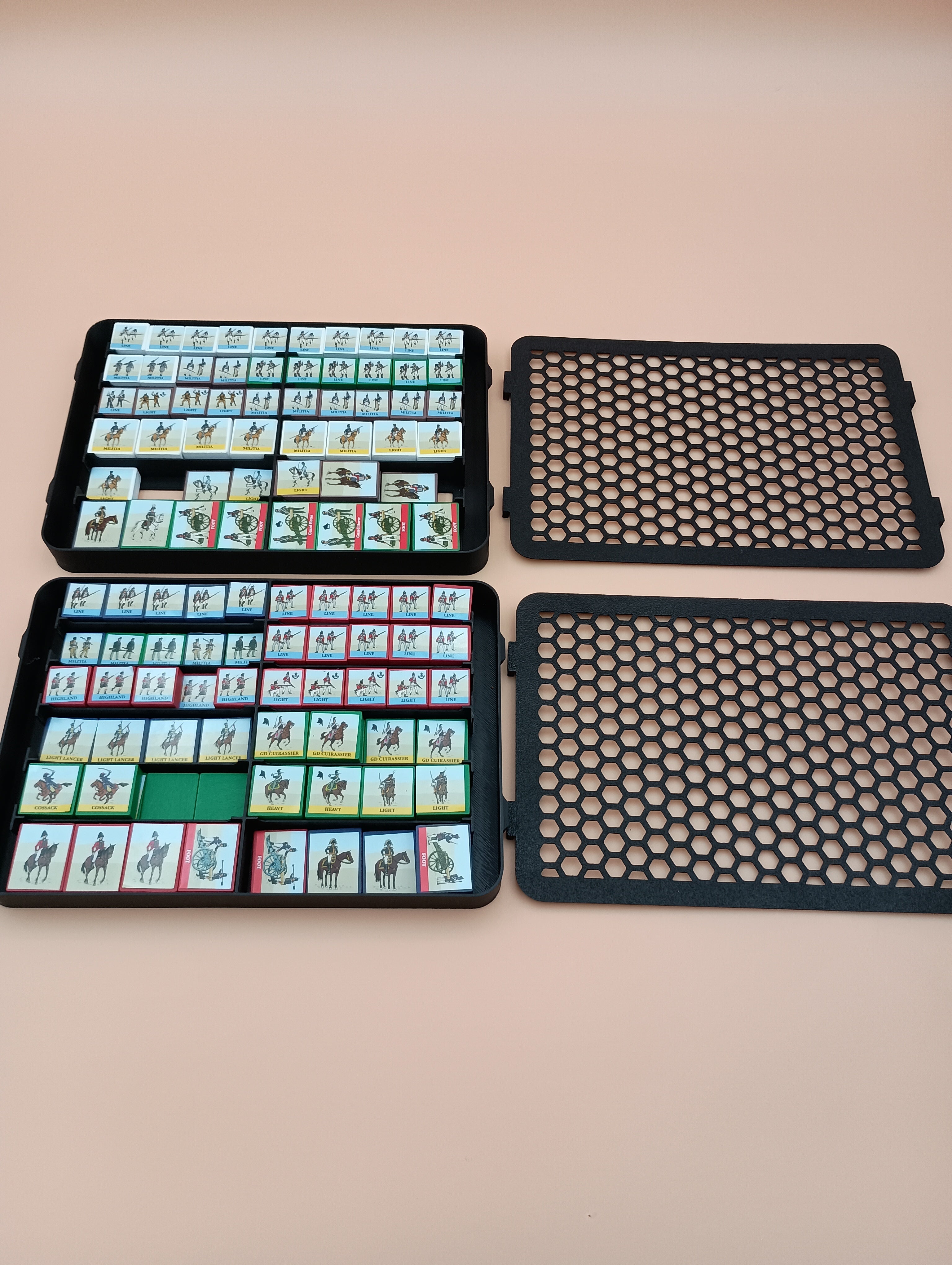 Commands and Colors Napoleonics Storage Organizer: All Expansions Compatible with Snapping Lids