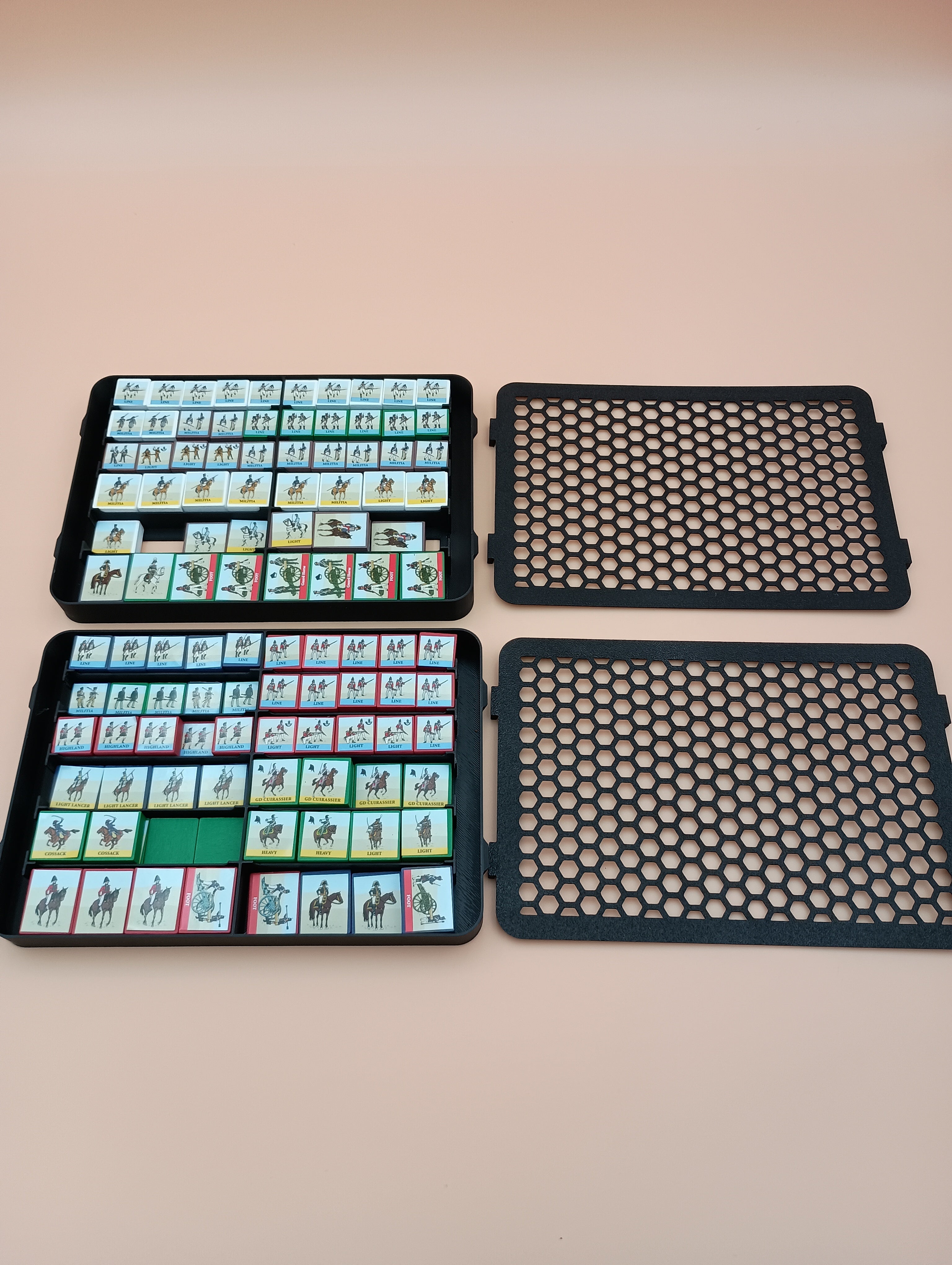Commands and Colors Napoleonics Storage Organizer: All Expansions Compatible with Snapping Lids