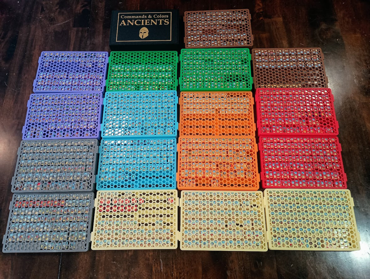 Commands and Colors Ancients All Expansions Storage Insert / Organizer