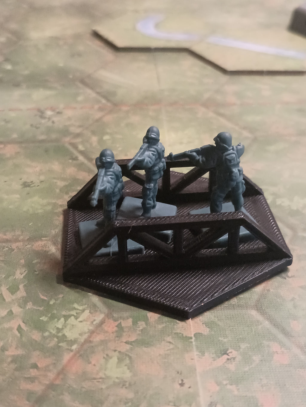 Memoir 44 Bunker and Bridge 3D Upgrade Terrain Replacement Tiles