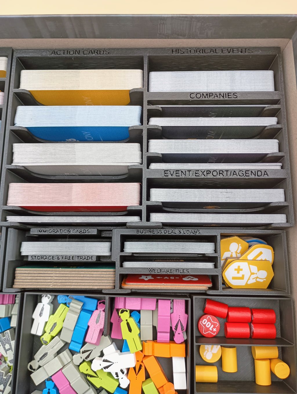 Hegemony + Expansions Game Organizer