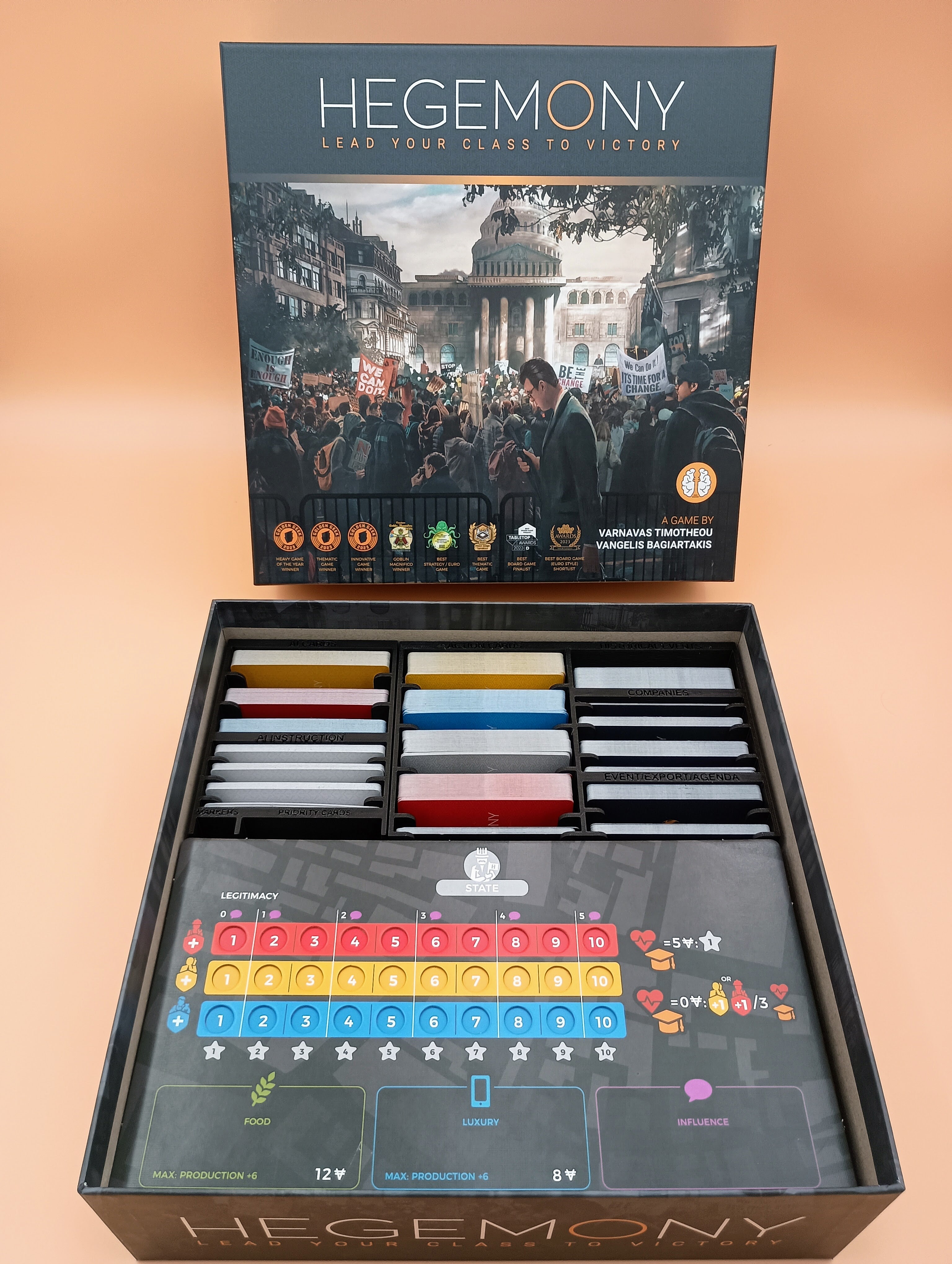 Hegemony + Expansions Game Organizer