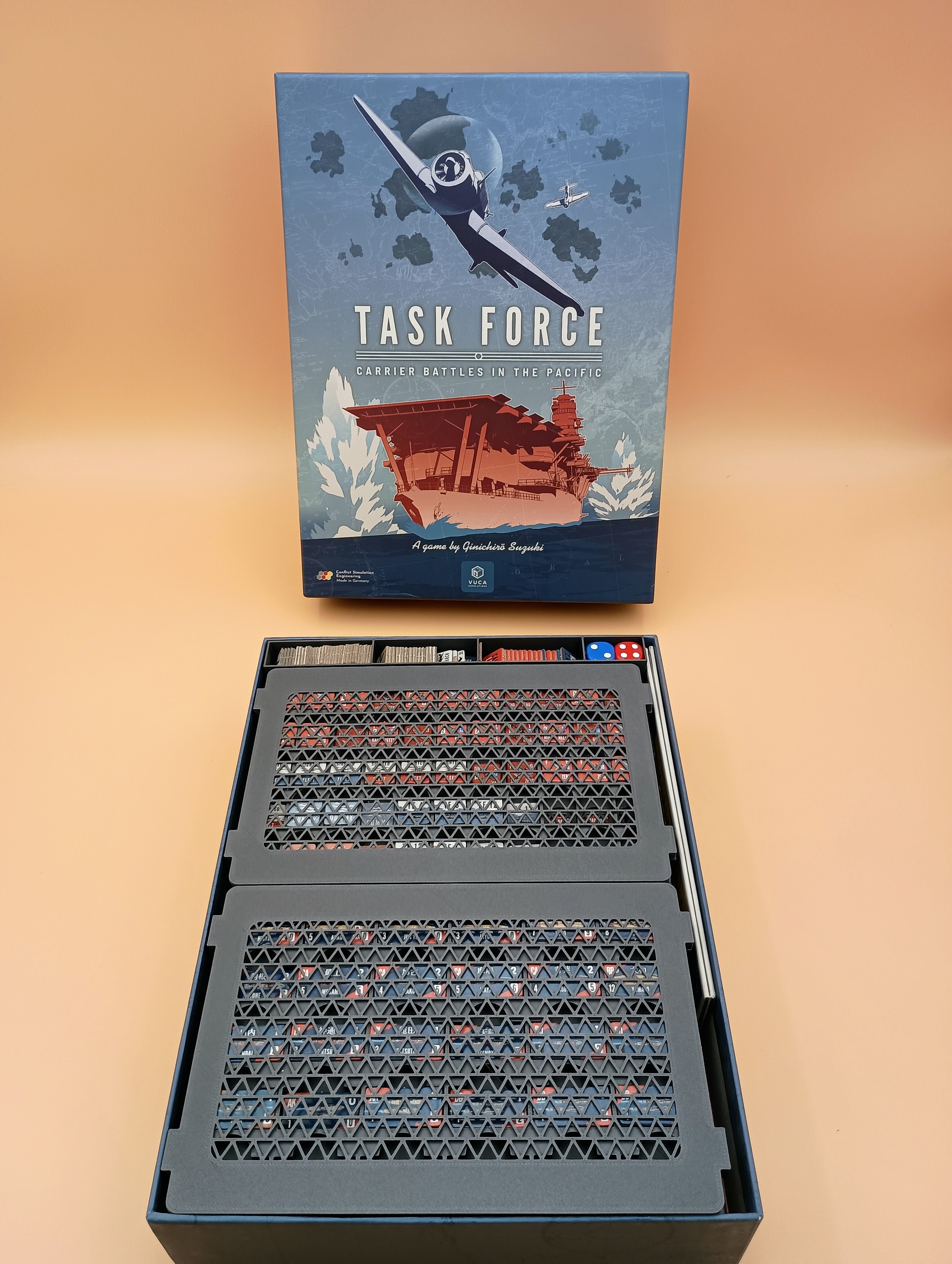 Task Force Carrier Battles in the Pacific Storage Insert / Organizer