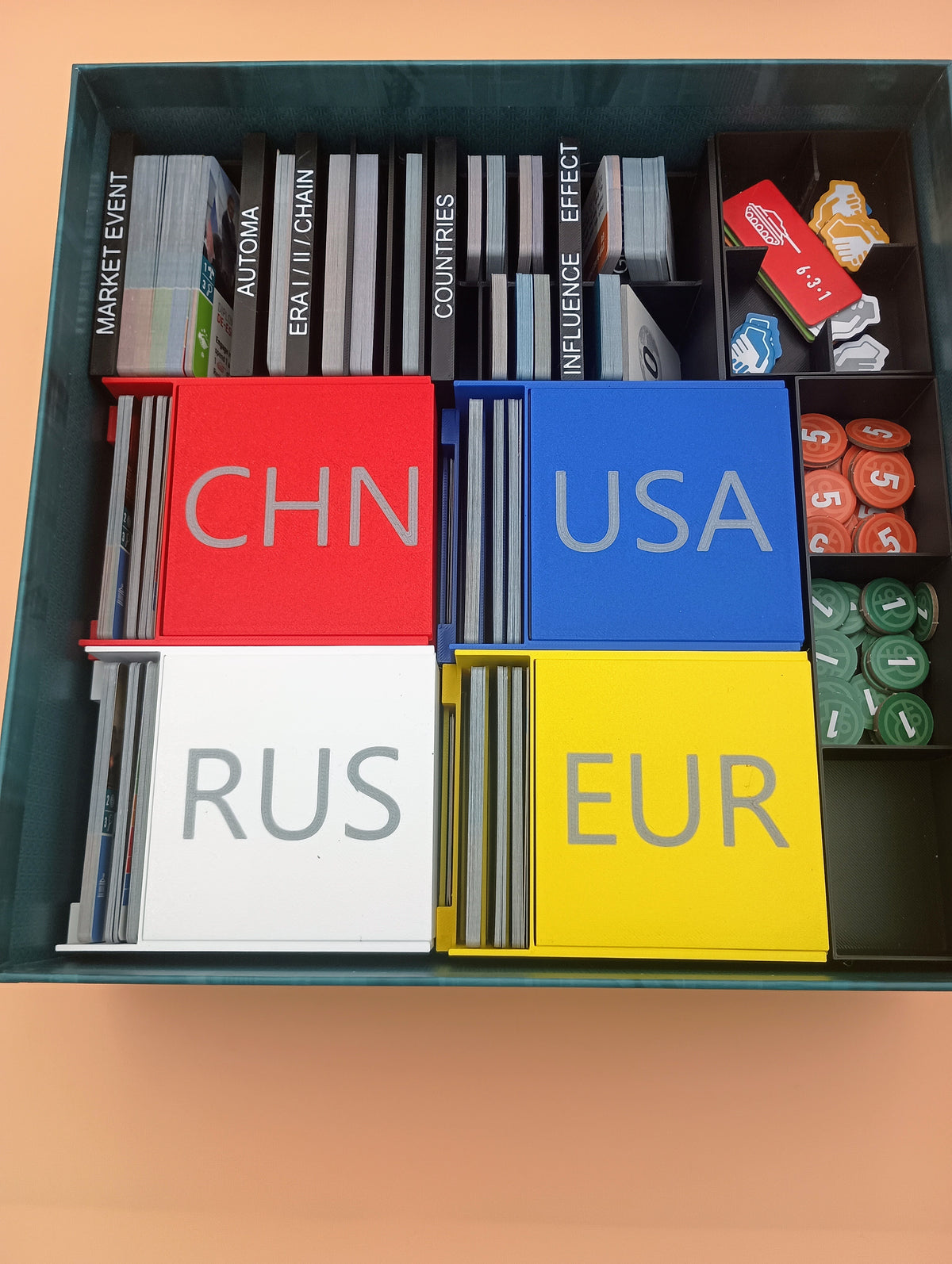 World Order Premium Game Organizer Handles World in Turmoil and Diplomacy & Dominance
