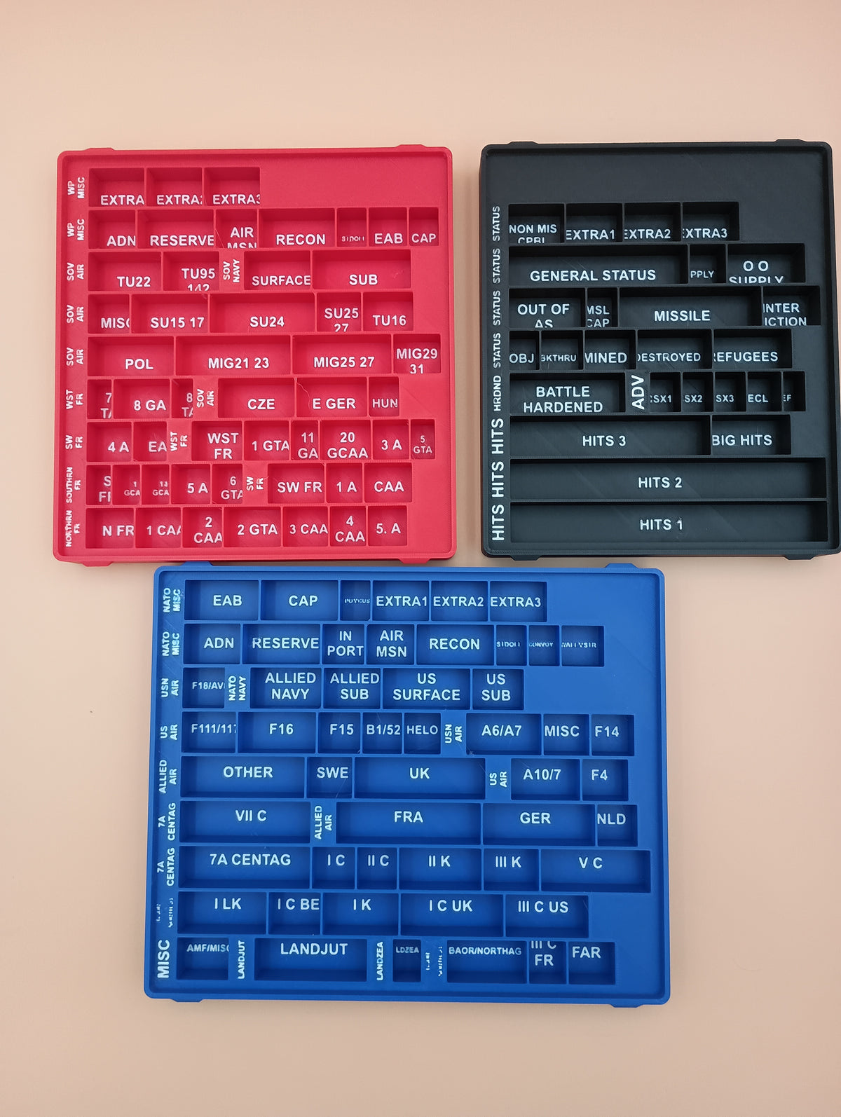 Red Strike Game Organizer / Insert Vuca Simulations