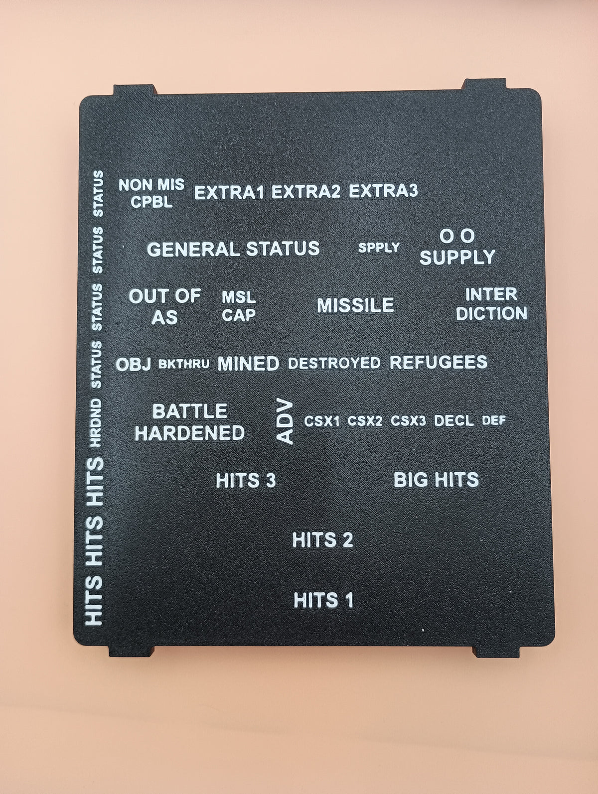 Red Strike Game Organizer / Insert Vuca Simulations
