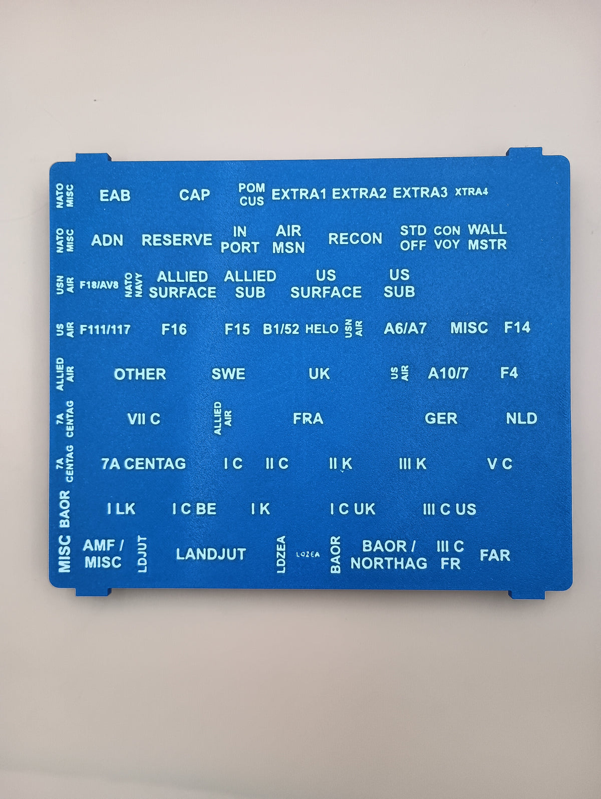 Red Strike Game Organizer / Insert Vuca Simulations