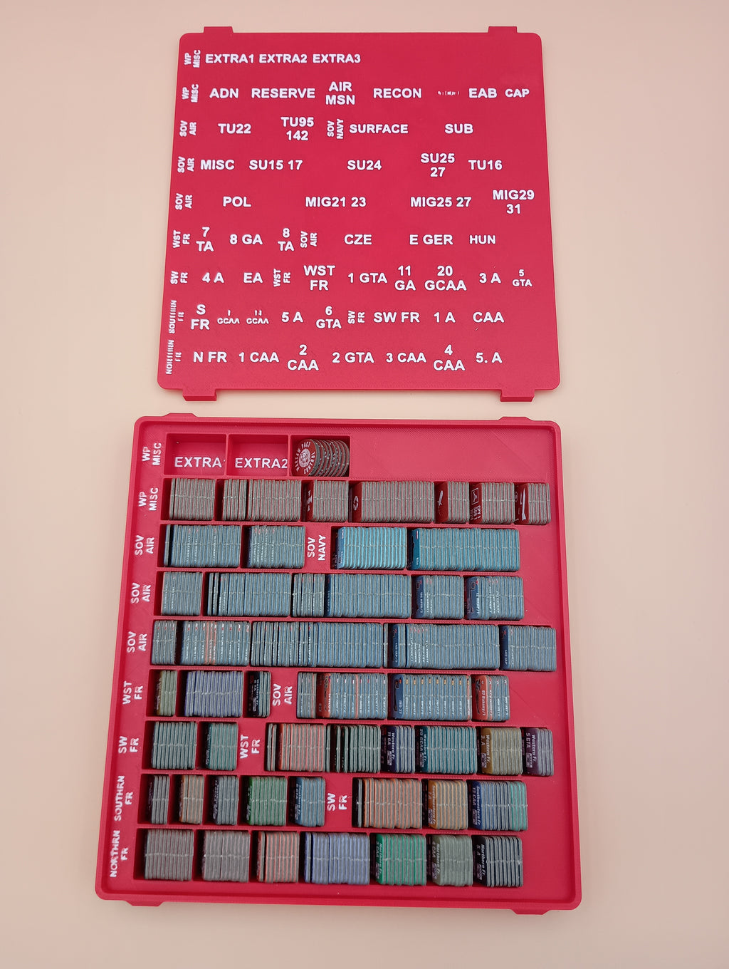 Red Strike Game Organizer / Insert Vuca Simulations
