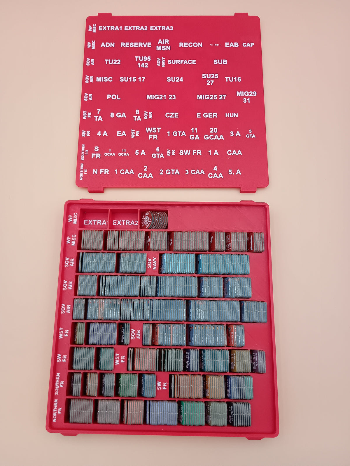 Red Strike Game Organizer / Insert Vuca Simulations