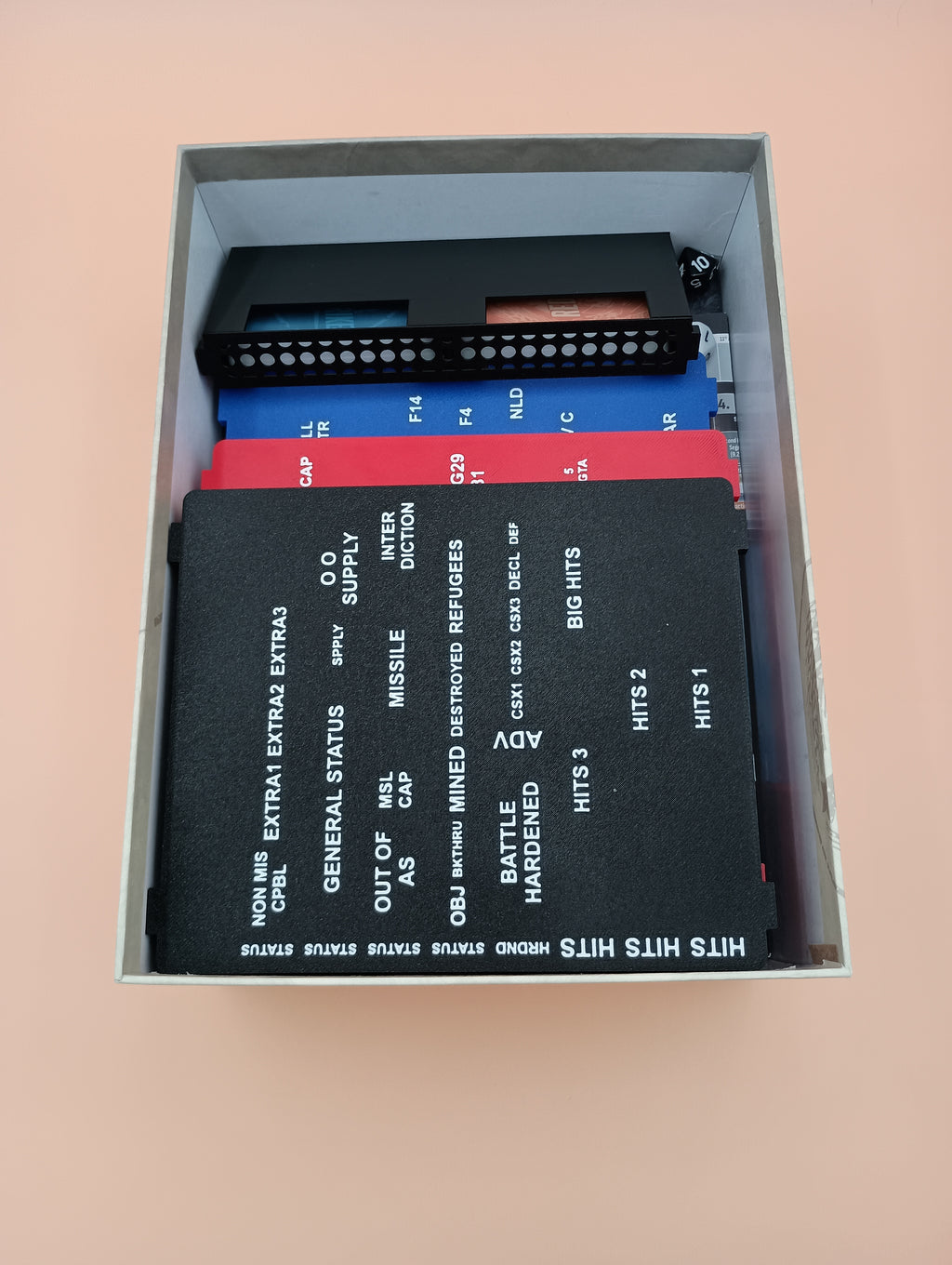 Red Strike Game Organizer / Insert Vuca Simulations