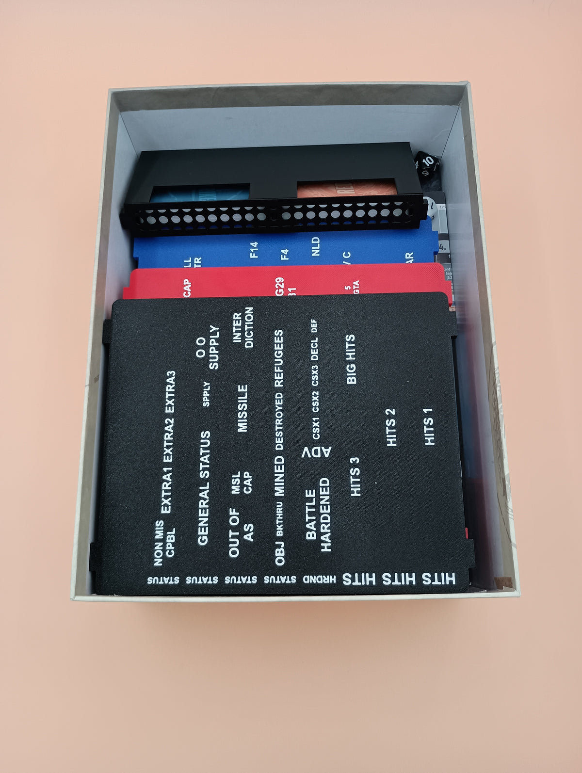 Red Strike Game Organizer / Insert Vuca Simulations