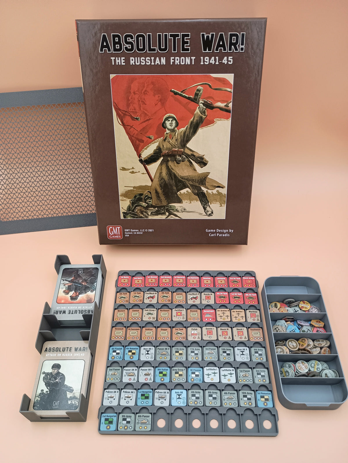PeckLabs Absolute War! Game Organizer from GMT Games