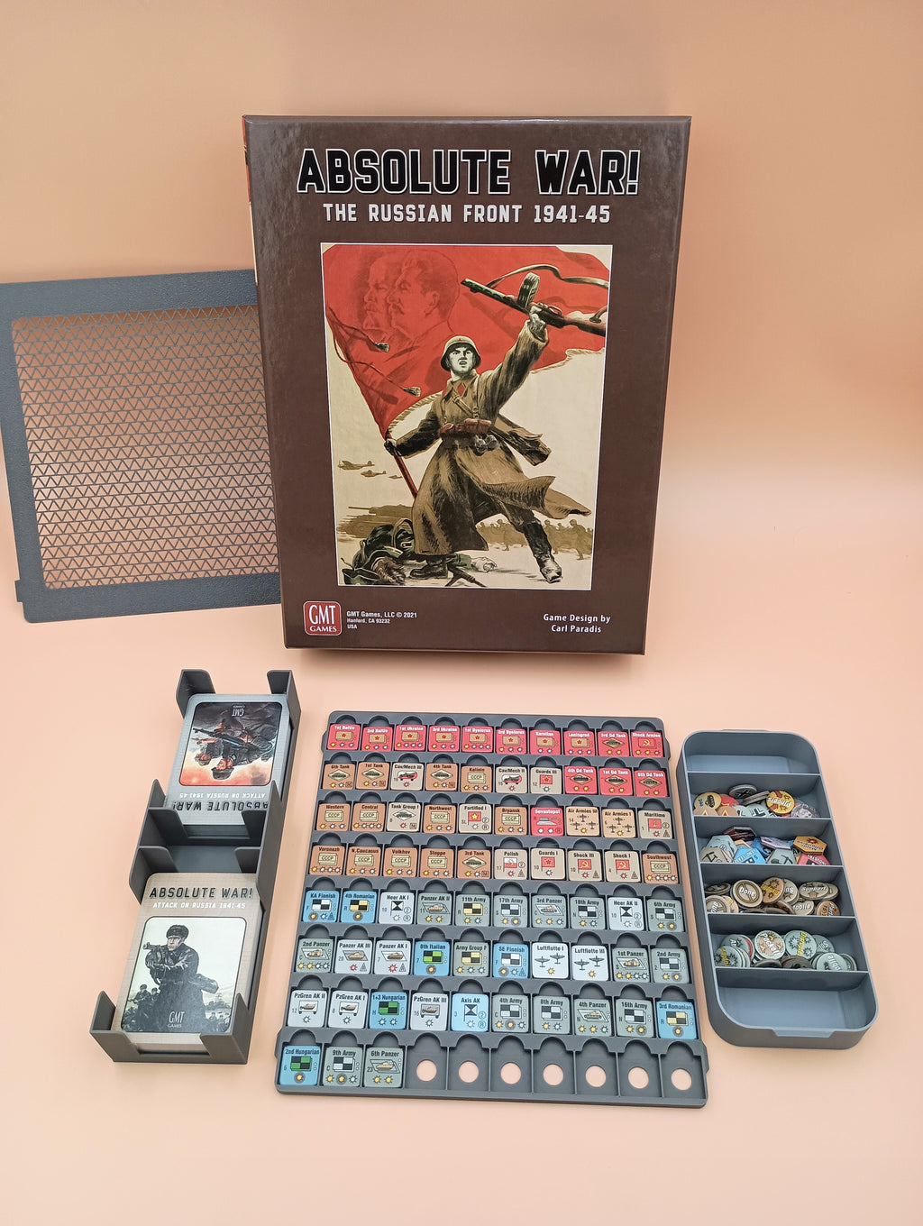 PeckLabs Absolute War! Game Organizer from GMT Games