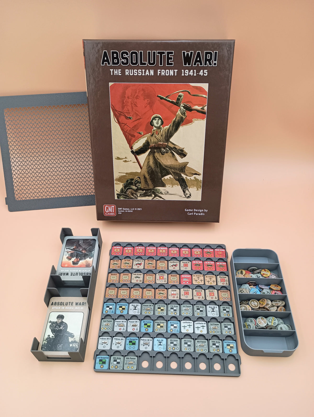 PeckLabs Absolute War! Game Organizer from GMT Games